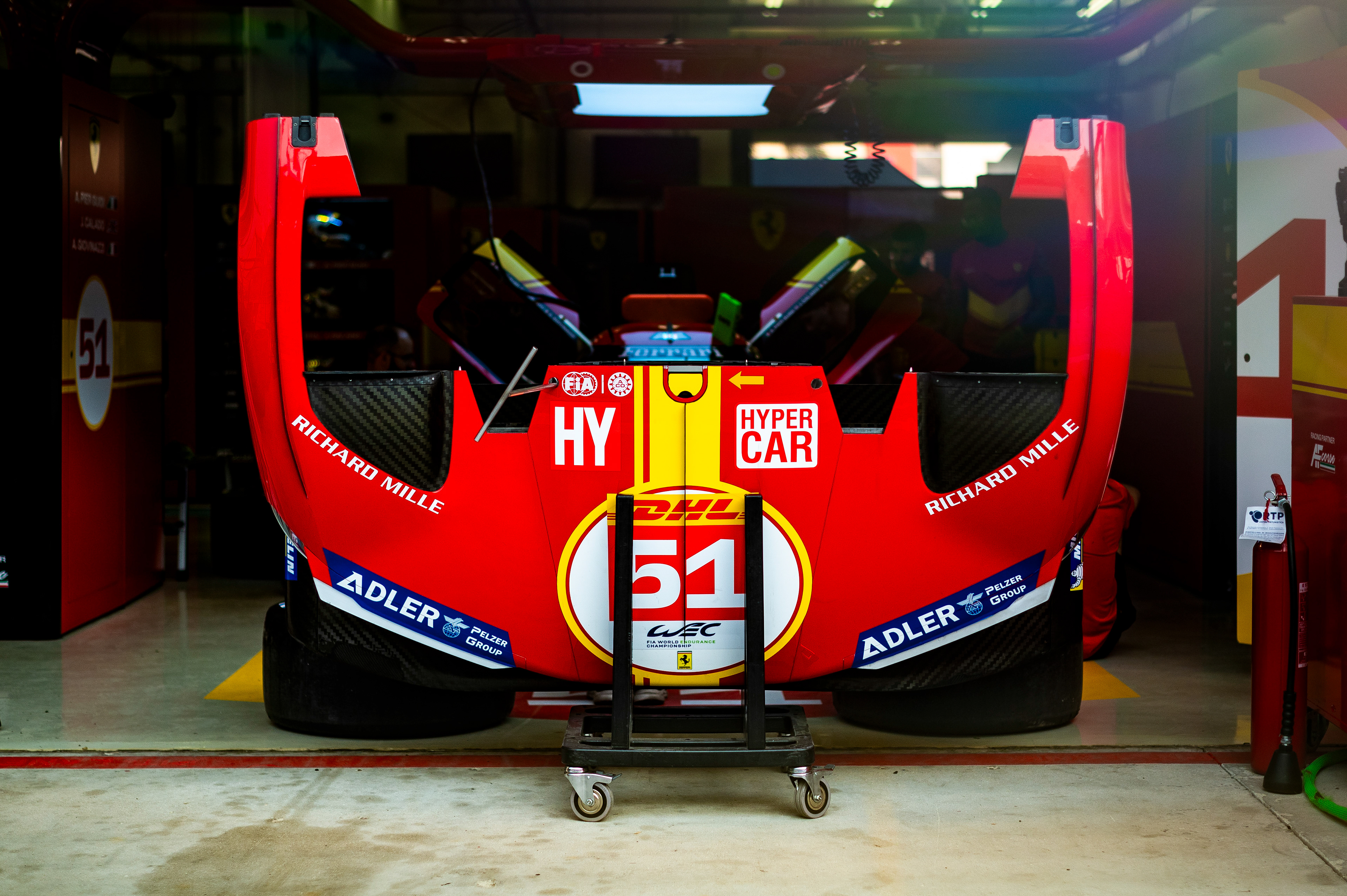 Ferrari Hypercar Bonnet