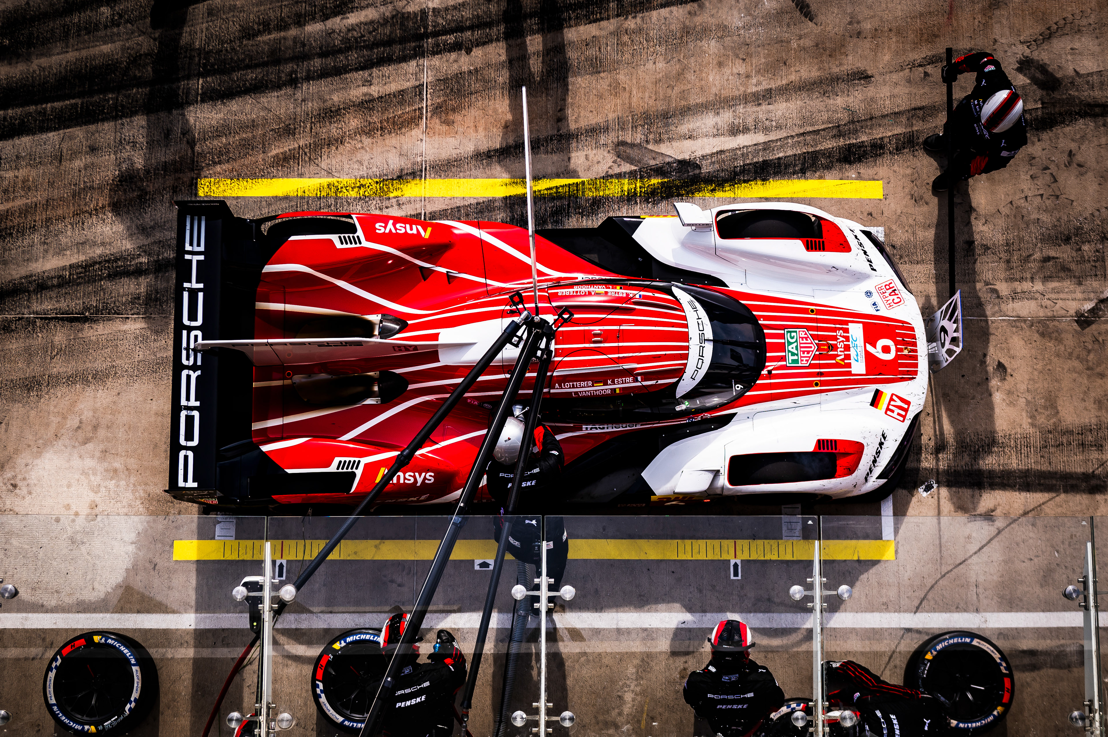 #6 PORSCHE PENSKE MOTORSPORT DEU M Porsche 963 of Kévin Estre, André Lotterer, Laurens Vanthoor