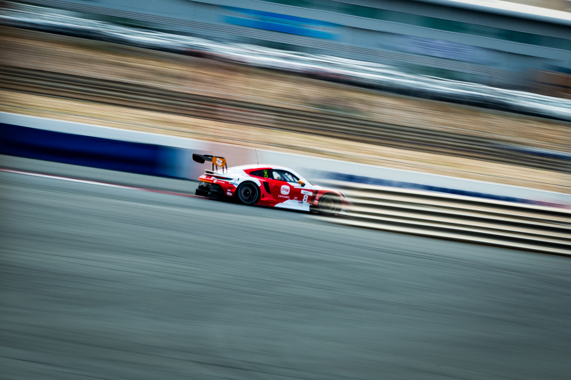 #8 EBM Porsche 911 GT3 R of Johanes Setiawan Santoso, Tanart Sathienthirakul, Bastian Buus