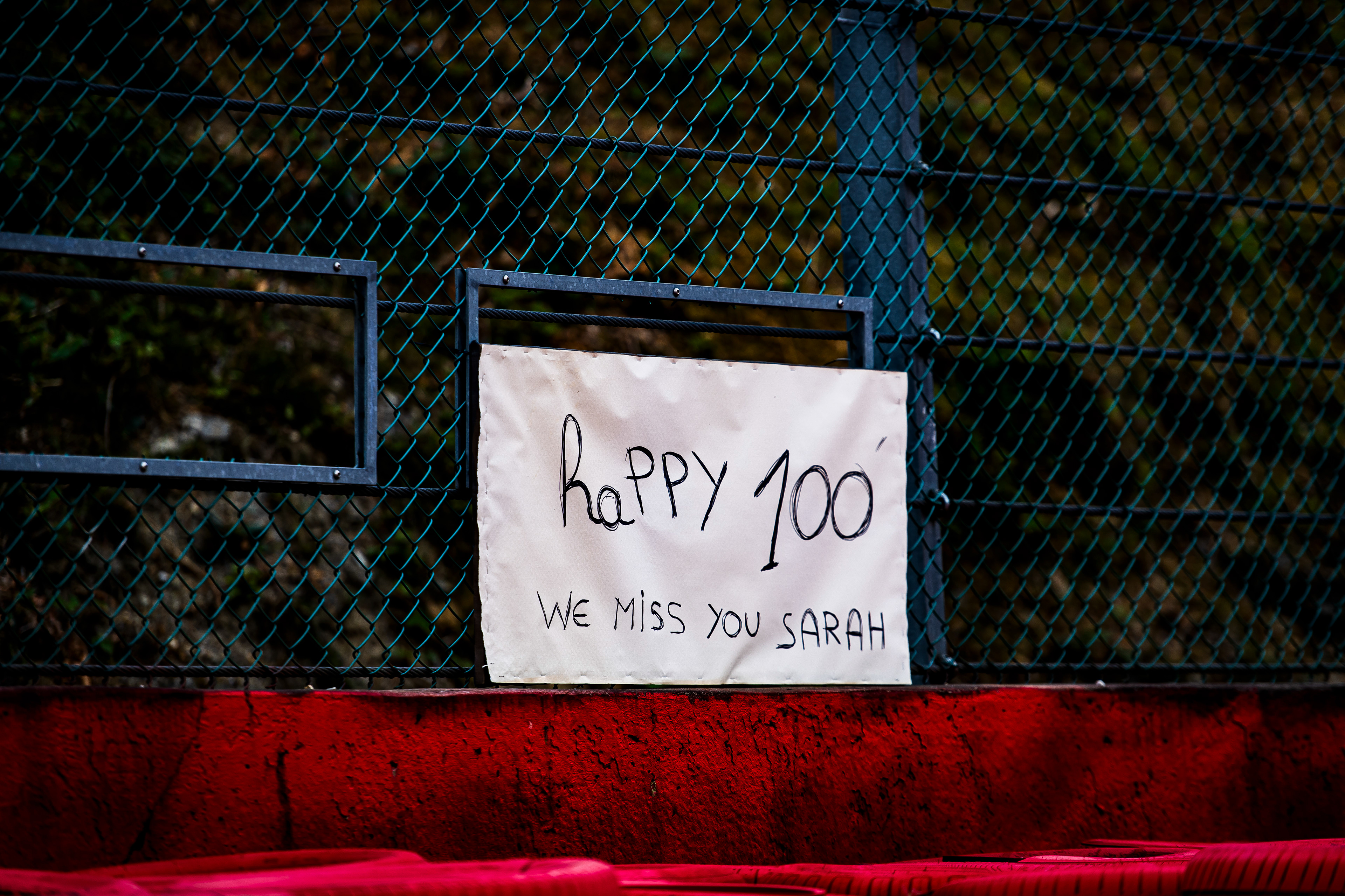 Sarah Bovy missed at the race