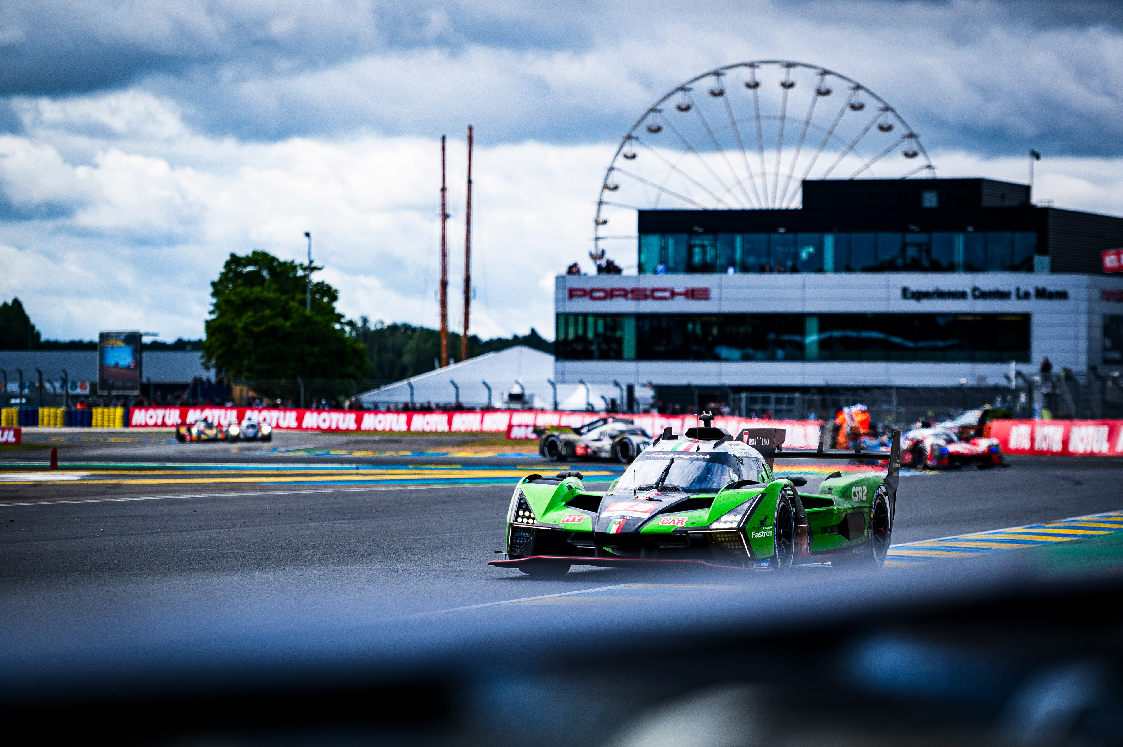 #63 Lamborghini Iron Lynx Lamborghini SC63: Mirko Bortolotti, Daniil Kvyat, Edoardo Mortara