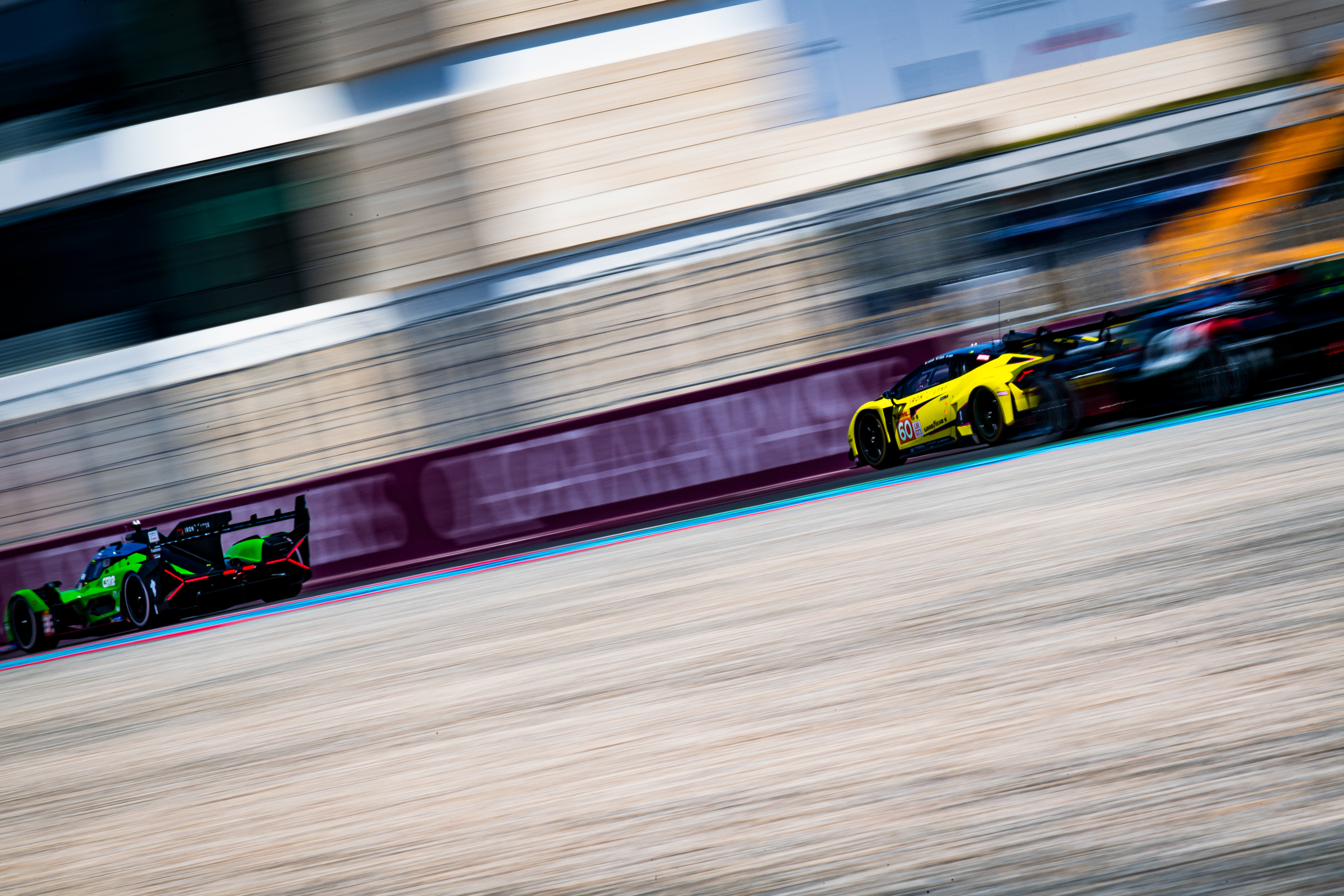 #60 IRON LYNX  ITA G Lamborghini Huracan LMGT3 Evo2 of Claudio Schiavoni, Matteo Cressoni, Franck Perera 