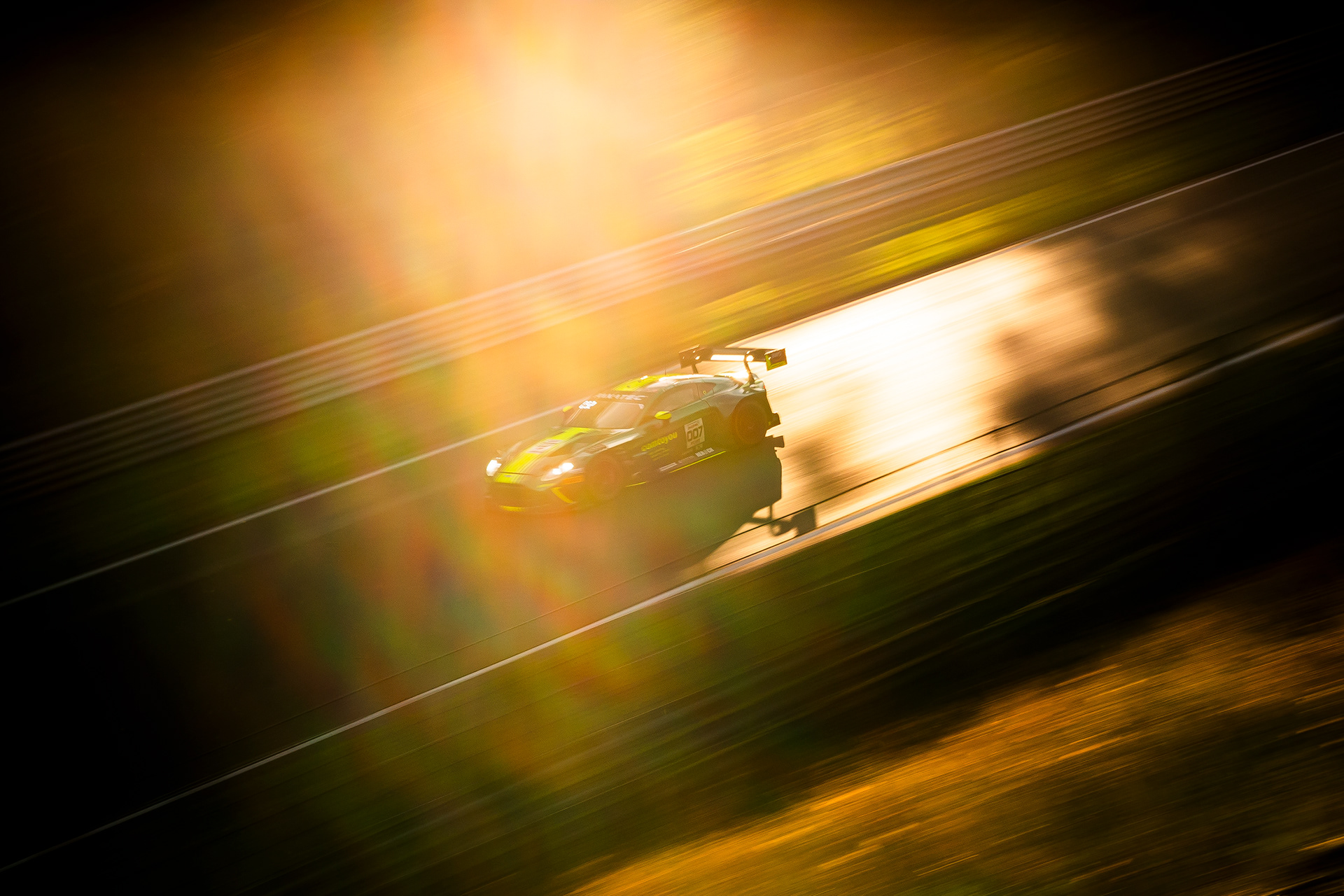 #7 Comtoyou Racing Aston Martin Vantage AMR GT3 EVO: Mattia Drudi, Nicki Thiim, Marco Sorensen