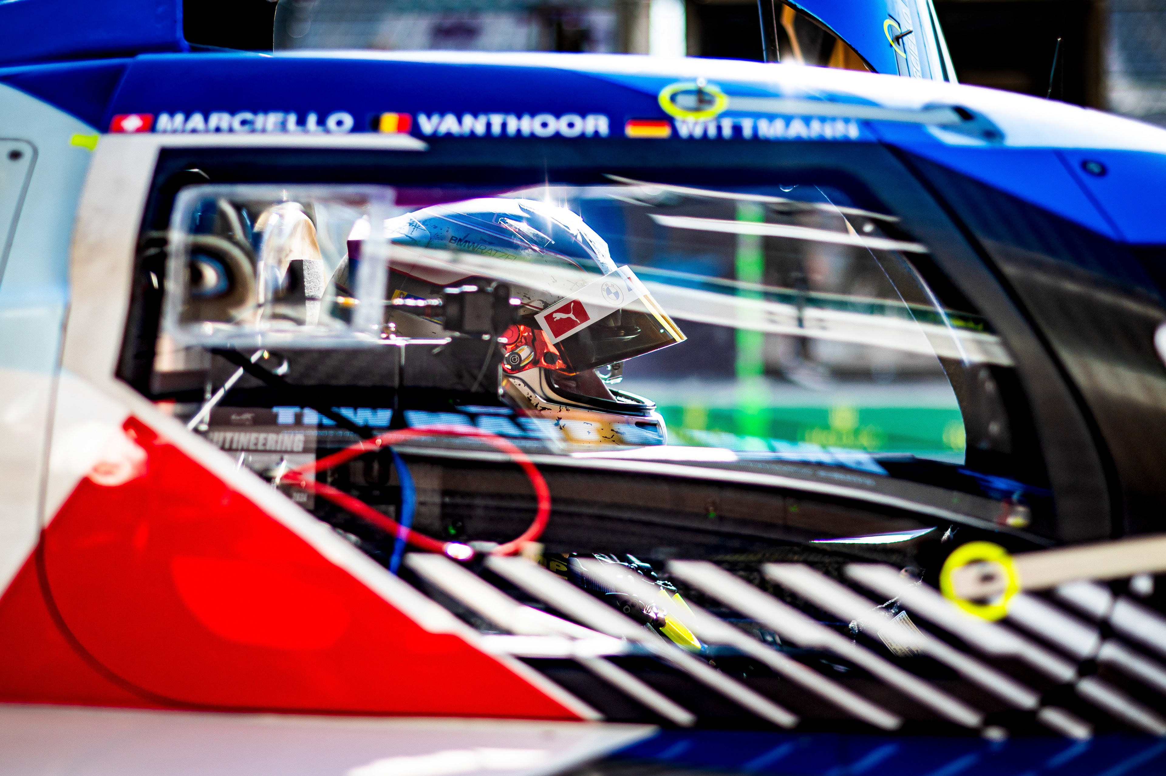 #15 BMW M TEAM WRT BEL M BMW M Hybrid V8 of Dries Vanthoor, Raffaele Marciello, Marco Wittmann 