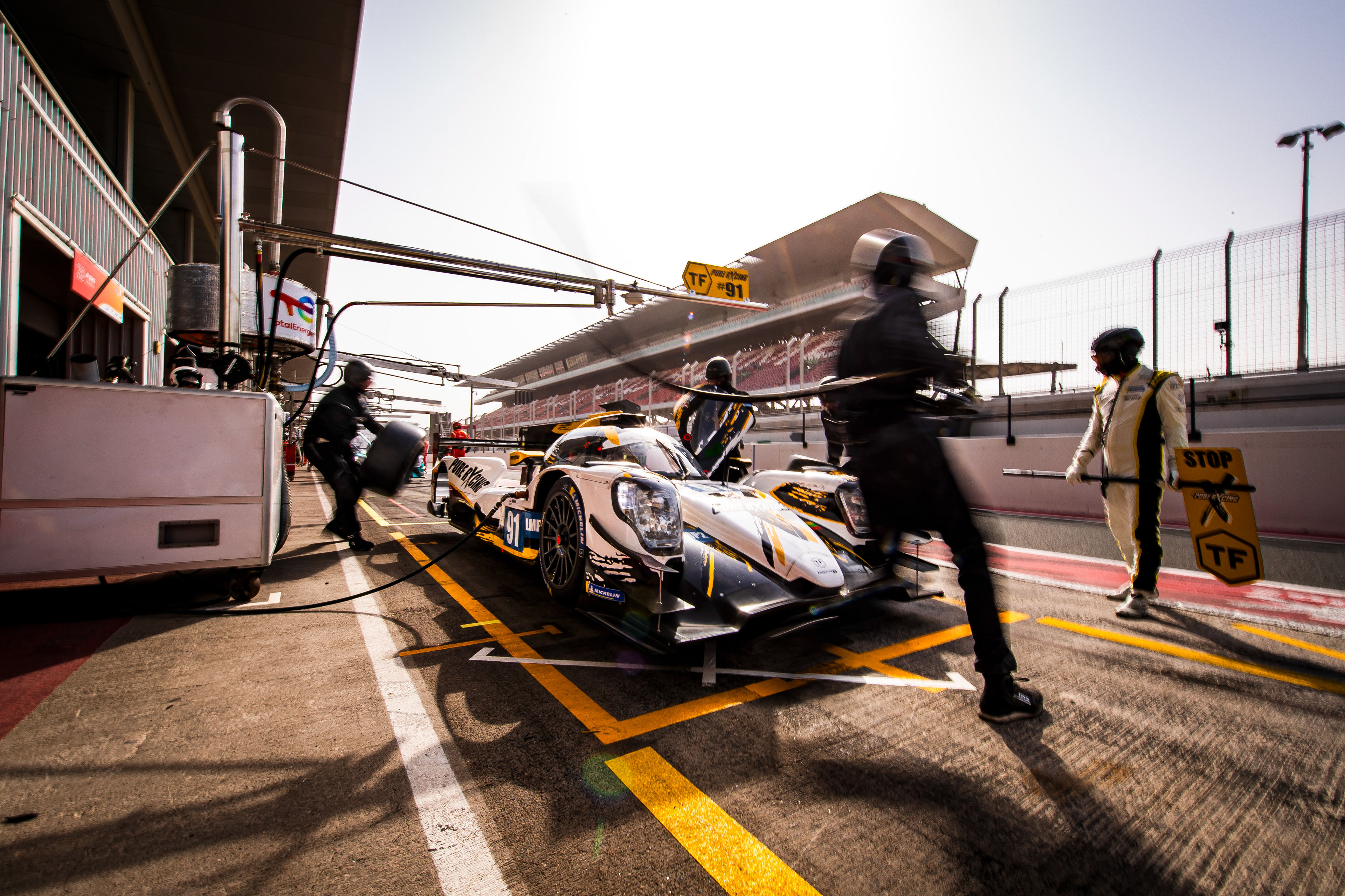 #91 Pure Rxcing Oreca 07 - Gibson: Aliaksandr Malykhin, Harry King, Louis Deletraz © 2024-2025 Shameem Fahath