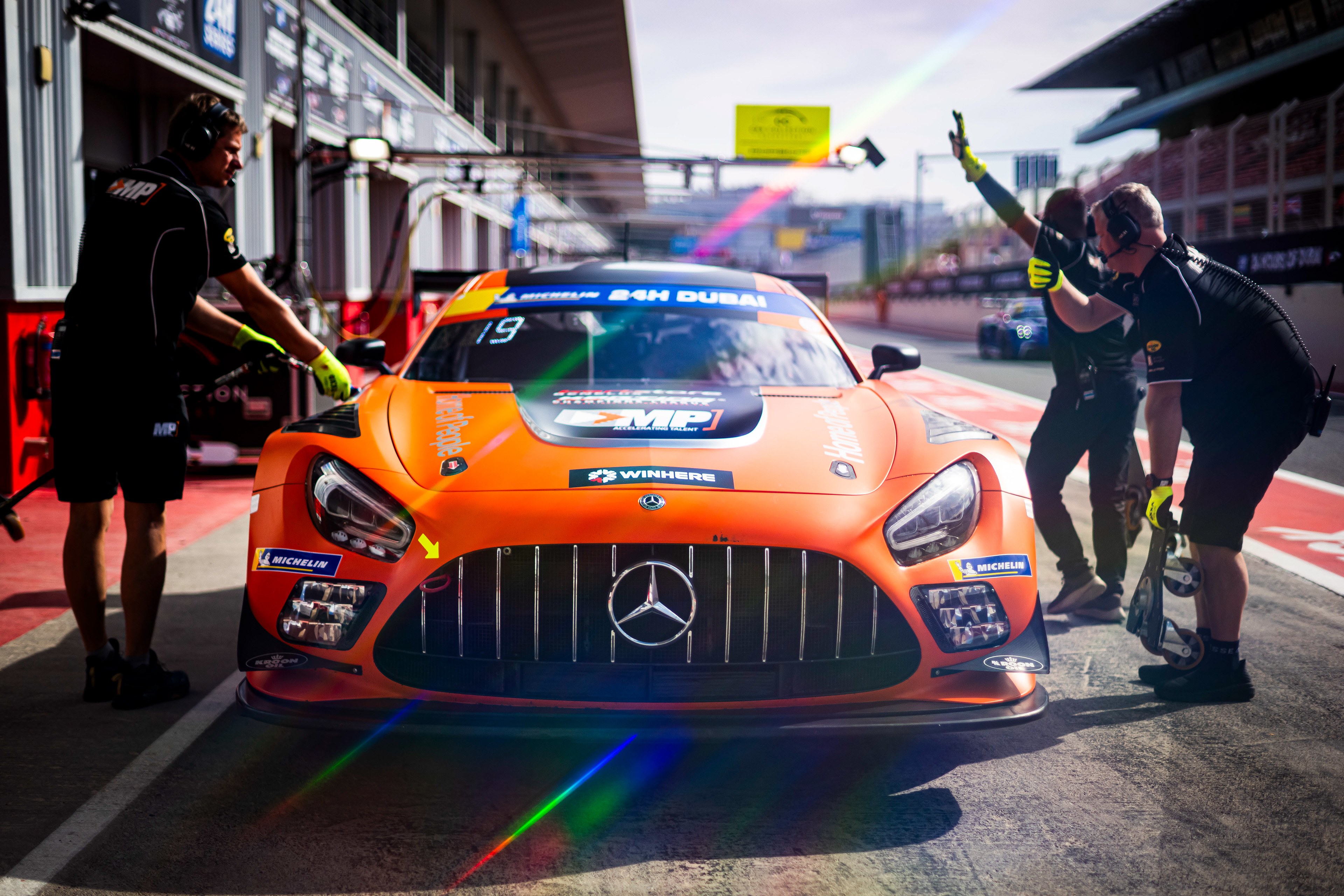 #19 MP Motorsport of Henk De Jong, Daniel de Jong, Bert de Heus, Jaap van Lagen
