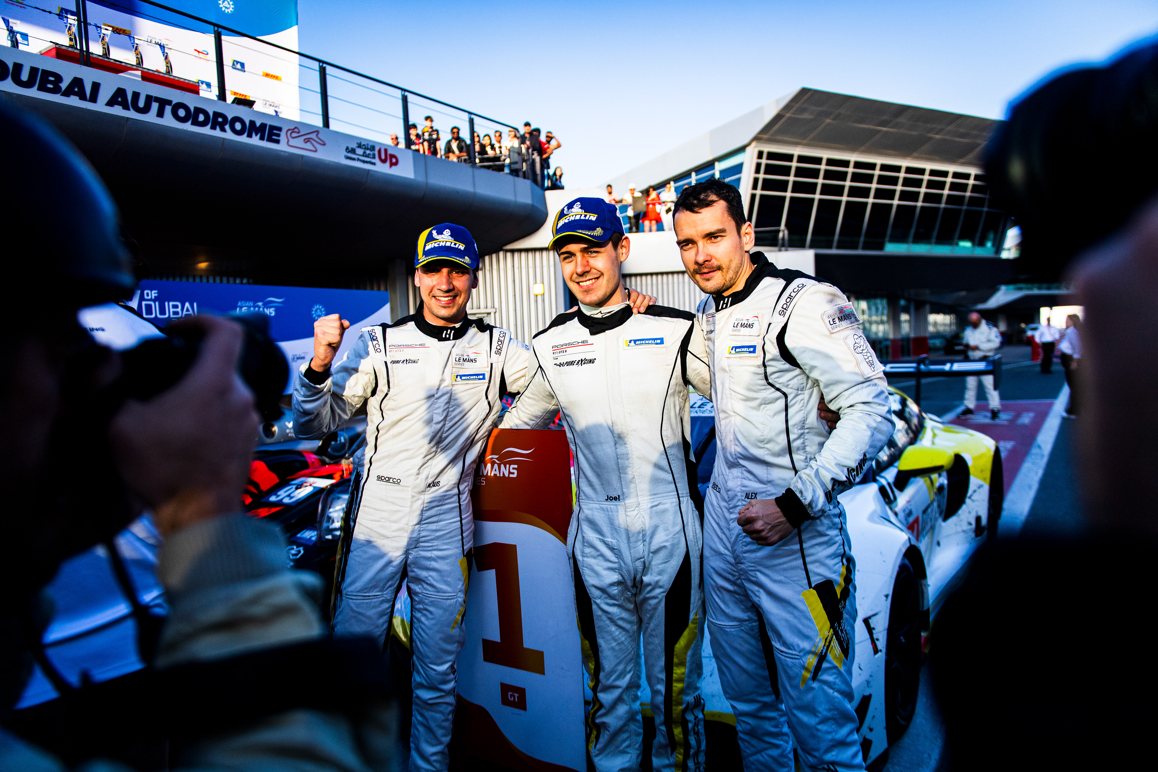 #91 PURE RXCING Porsche 911 GT3 R of Alex Malykhin, Klaus Bachler, Joel Sturm