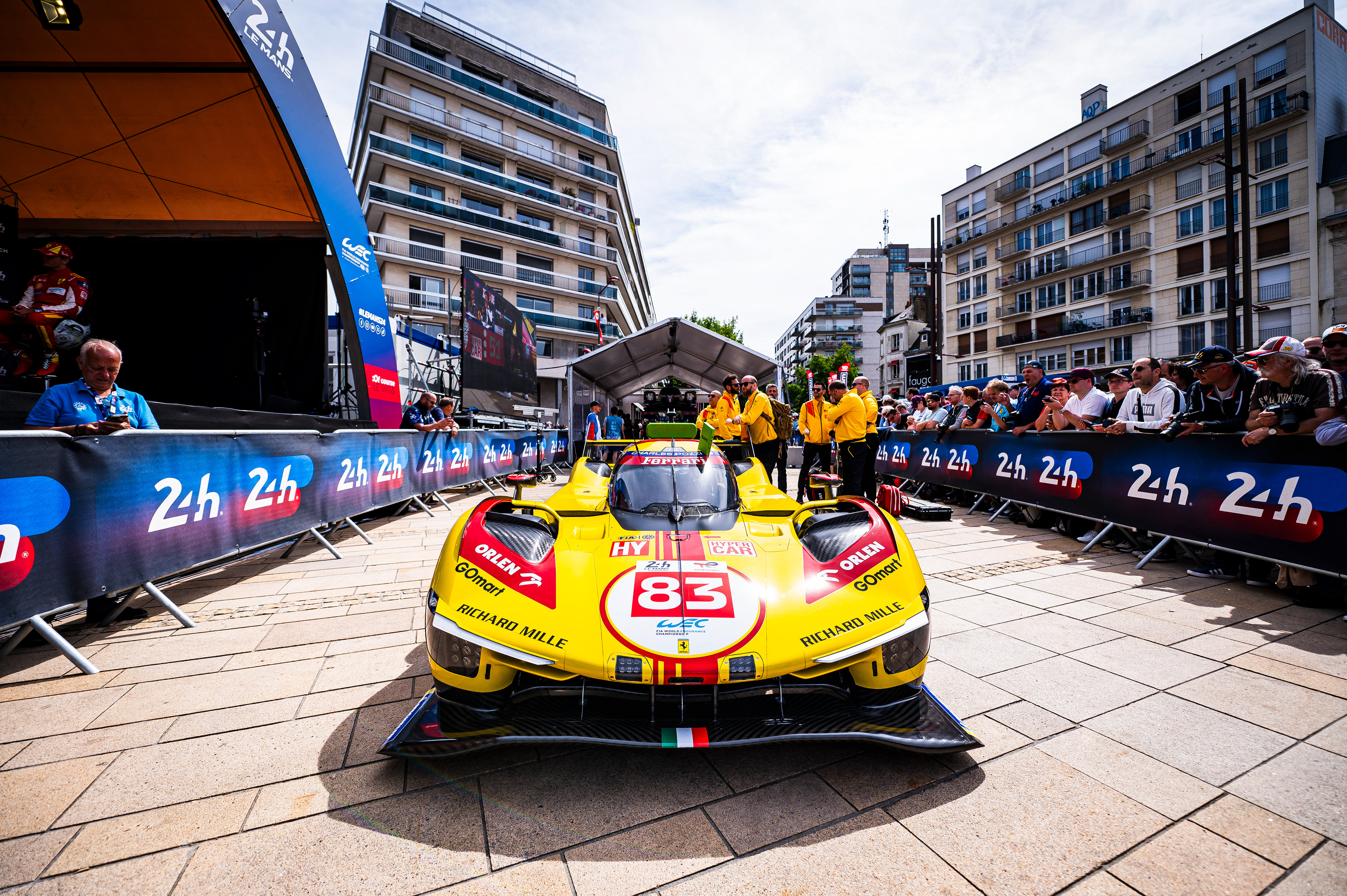 #83 AF Corse Ferrari 499P: Robert Kubica, Robert Shwartzman, Yifei Ye
