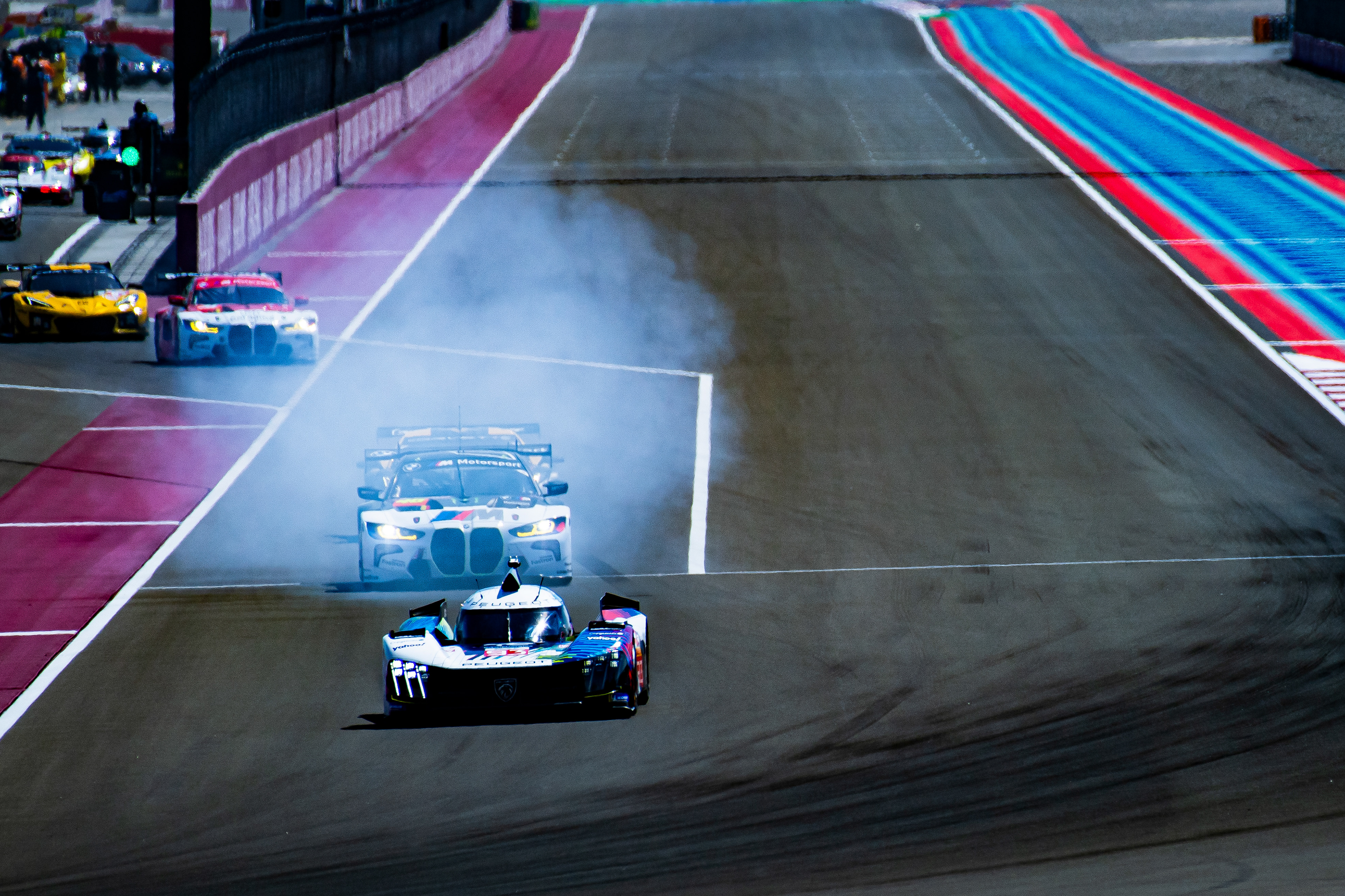 #93 PEUGEOT TOTALENERGIES FRA M Peugeot 9X8 of Mikkel Jensen, Nico Müller, Jean-Eric Vergne