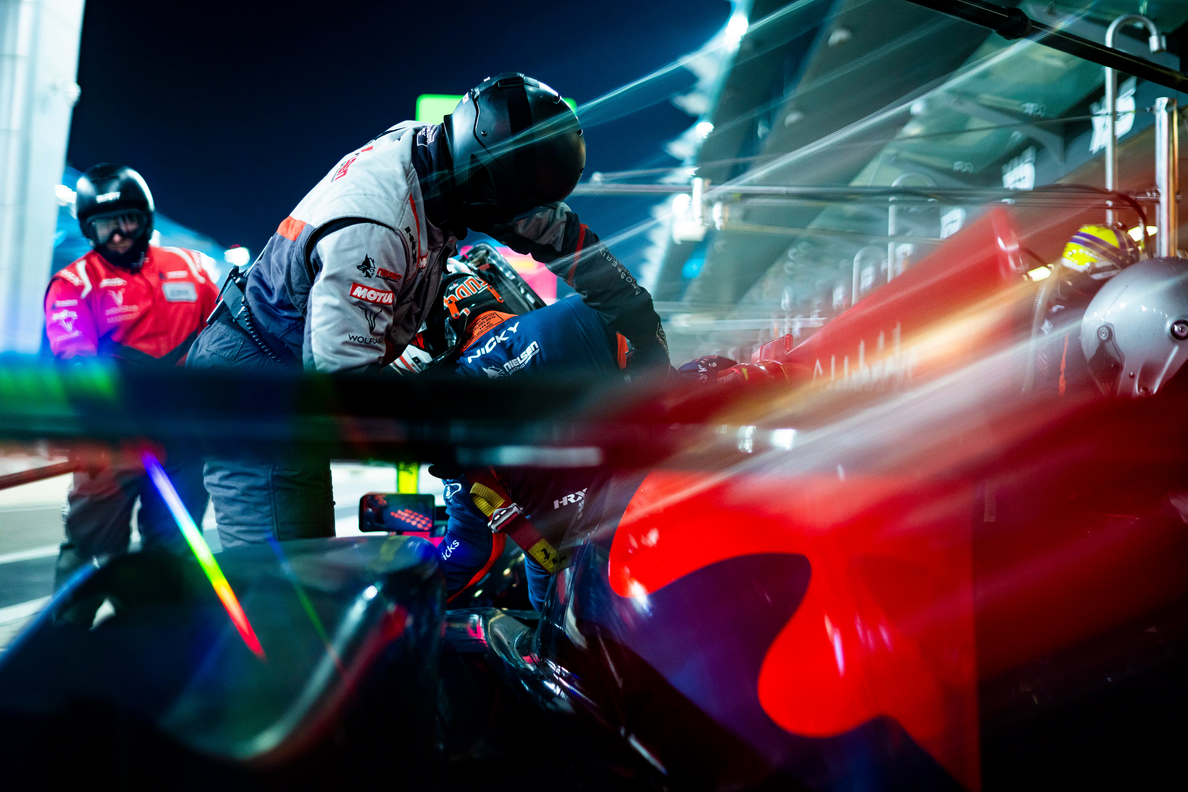 #24 Nielsen Racing Oreca 07 - Gibson: Naveen Rao, Matthew Bell, Nicky Catsburg © 2024-2025 Shameem Fahath