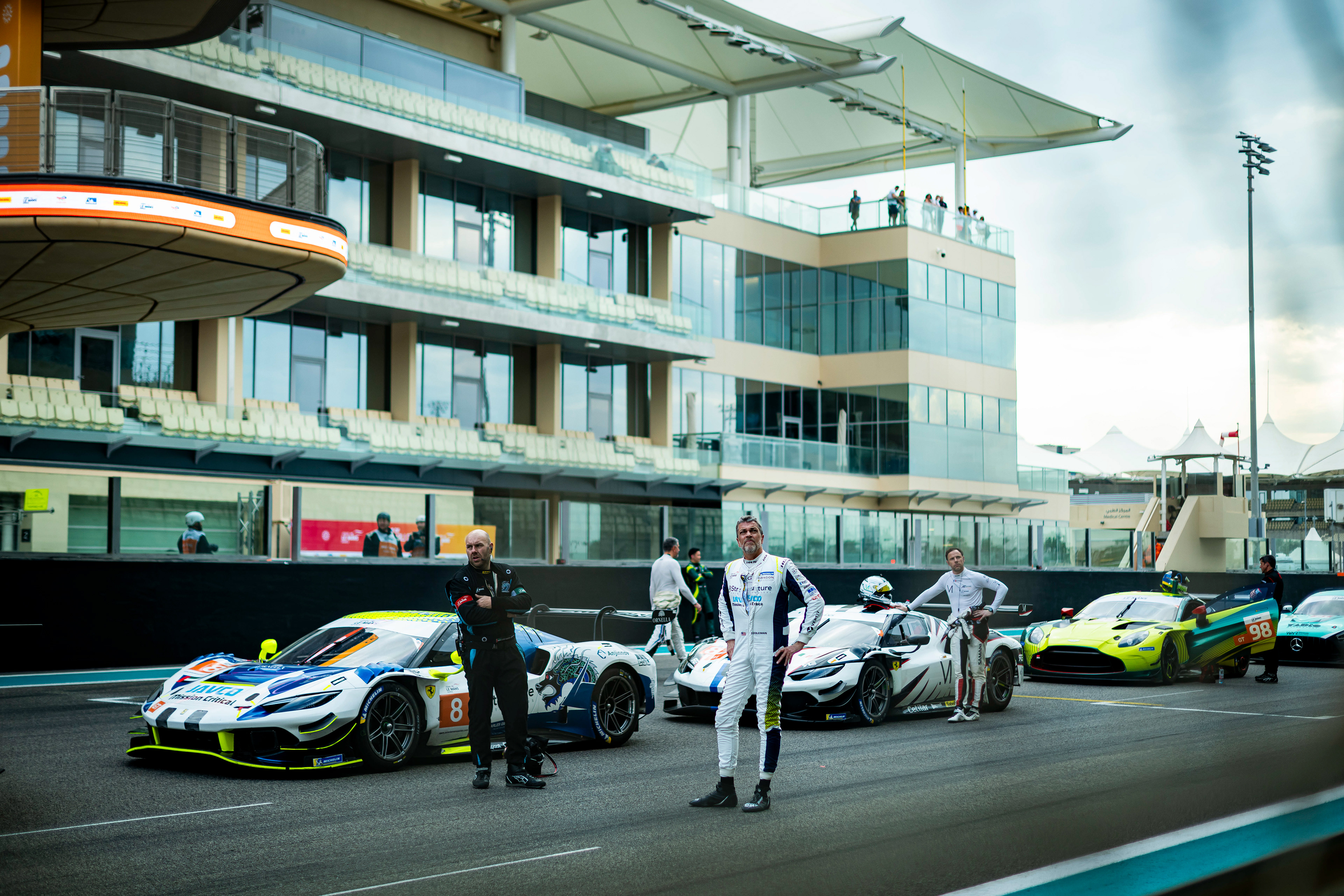 #88 Dragon Racing Ferrari 296 GT3: Marco Pulcini, Nicola Marinangeli, Giacomo Altoe © 2024-2025 Shameem Fahath