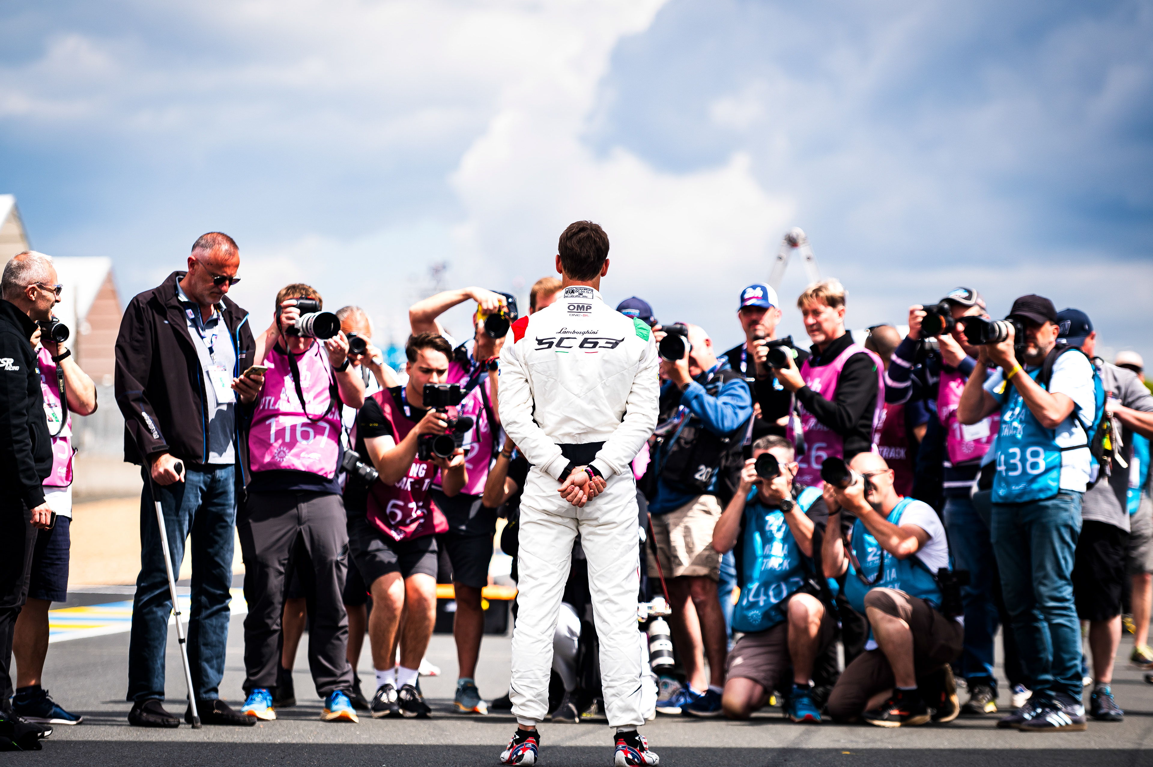 #19 Lamborghini Iron Lynx Lamborghini SC63: Romain Grosjean