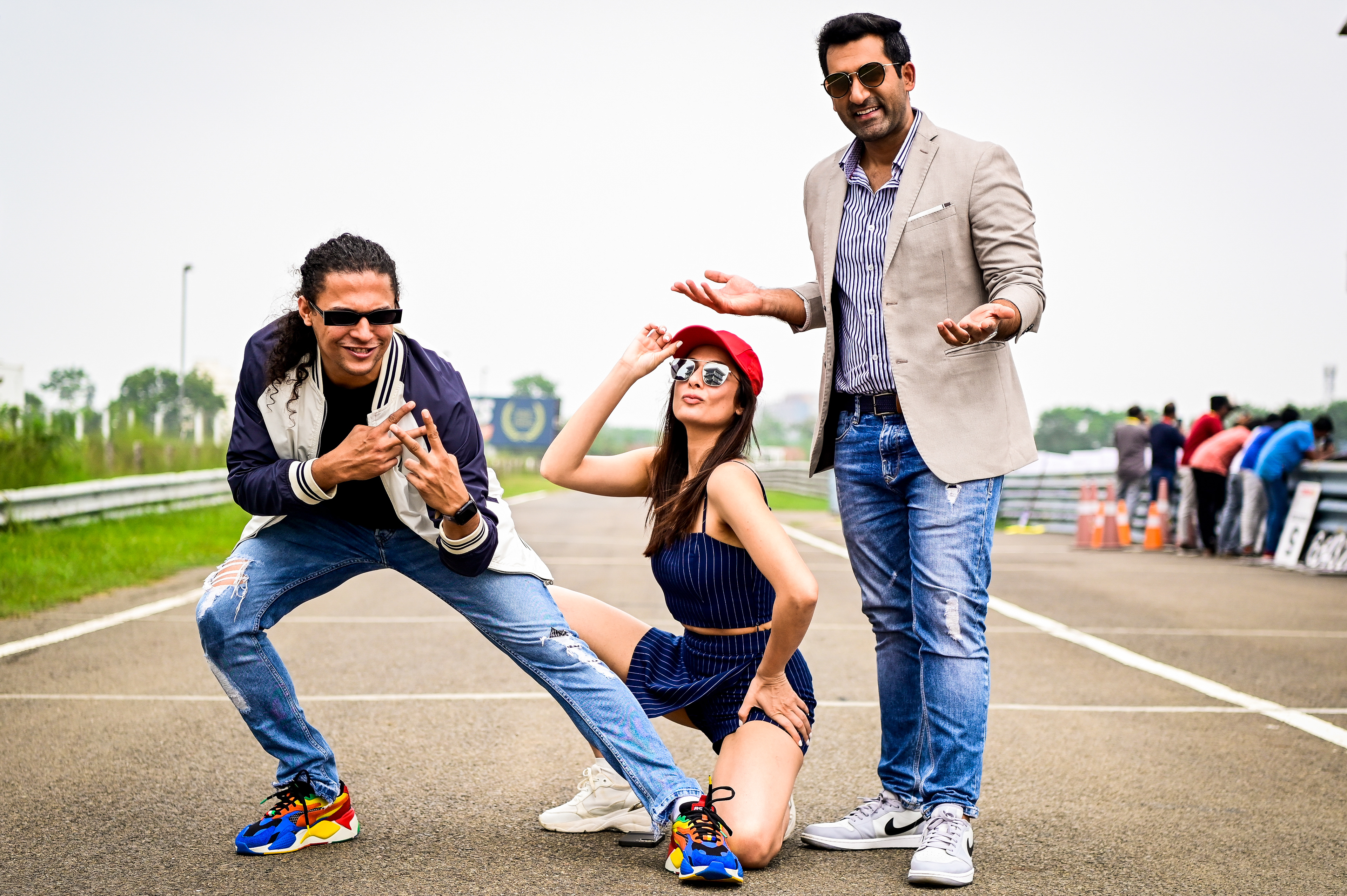 Zerxes, Sukhmani and Suhail Chandhok