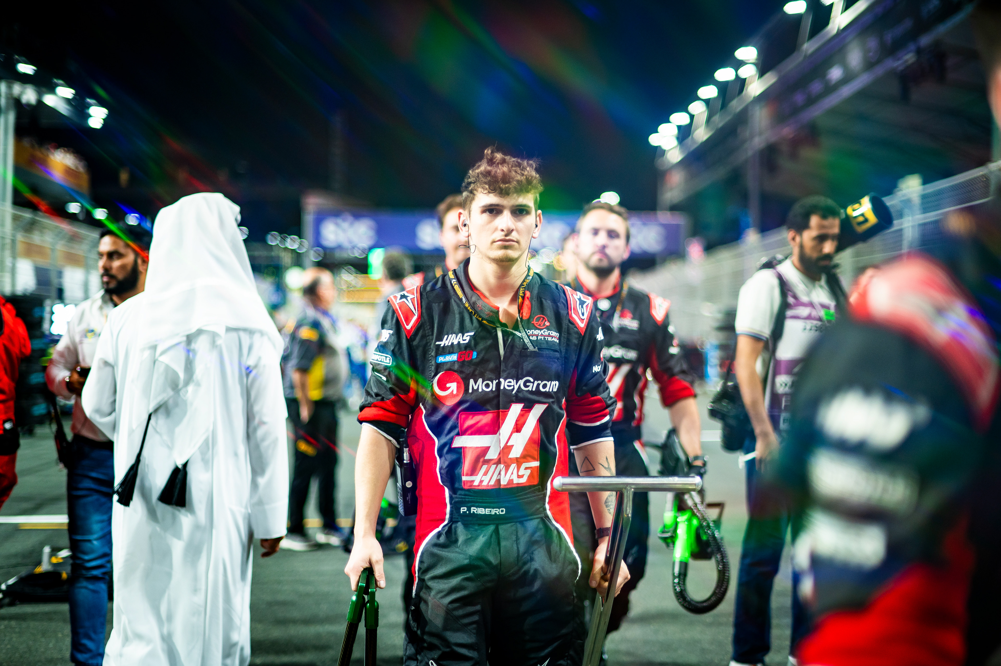 Hass F1 Team Mechanics