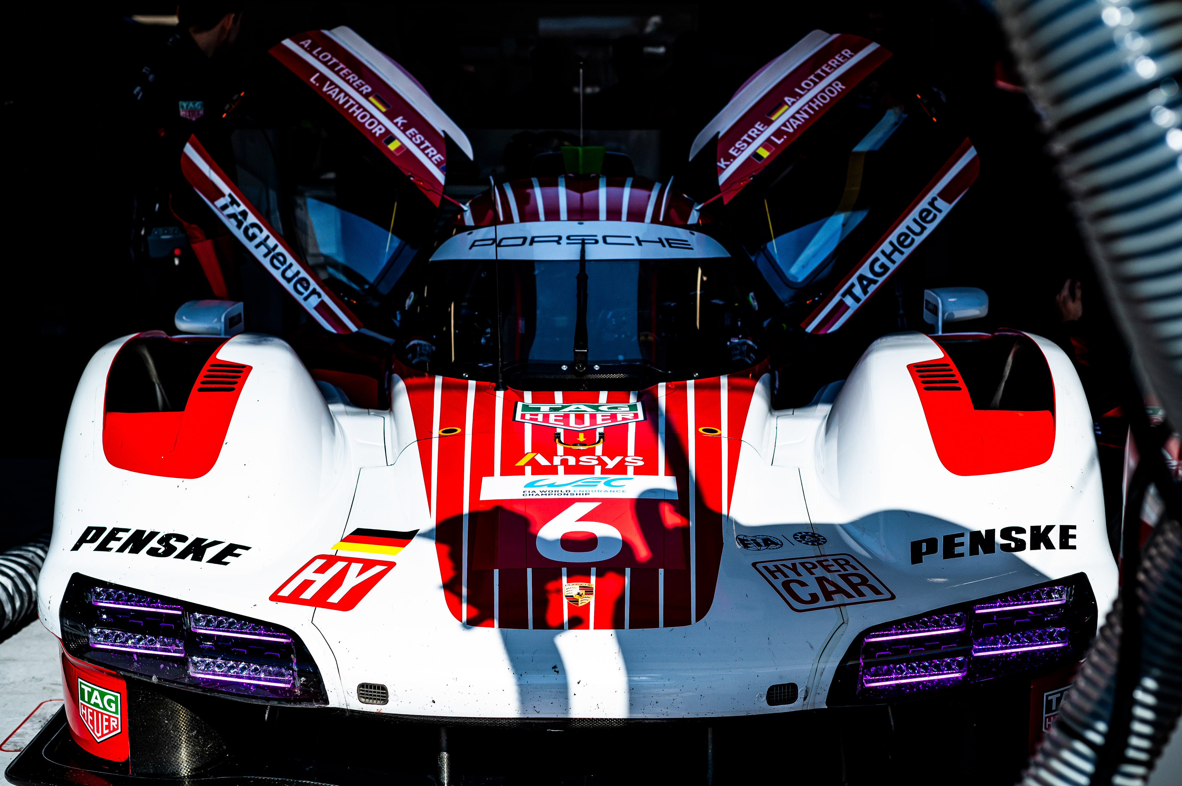 #6 PORSCHE PENSKE MOTORSPORT DEU M Porsche 963 of Kévin Estre, André Lotterer, Laurens Vanthoor