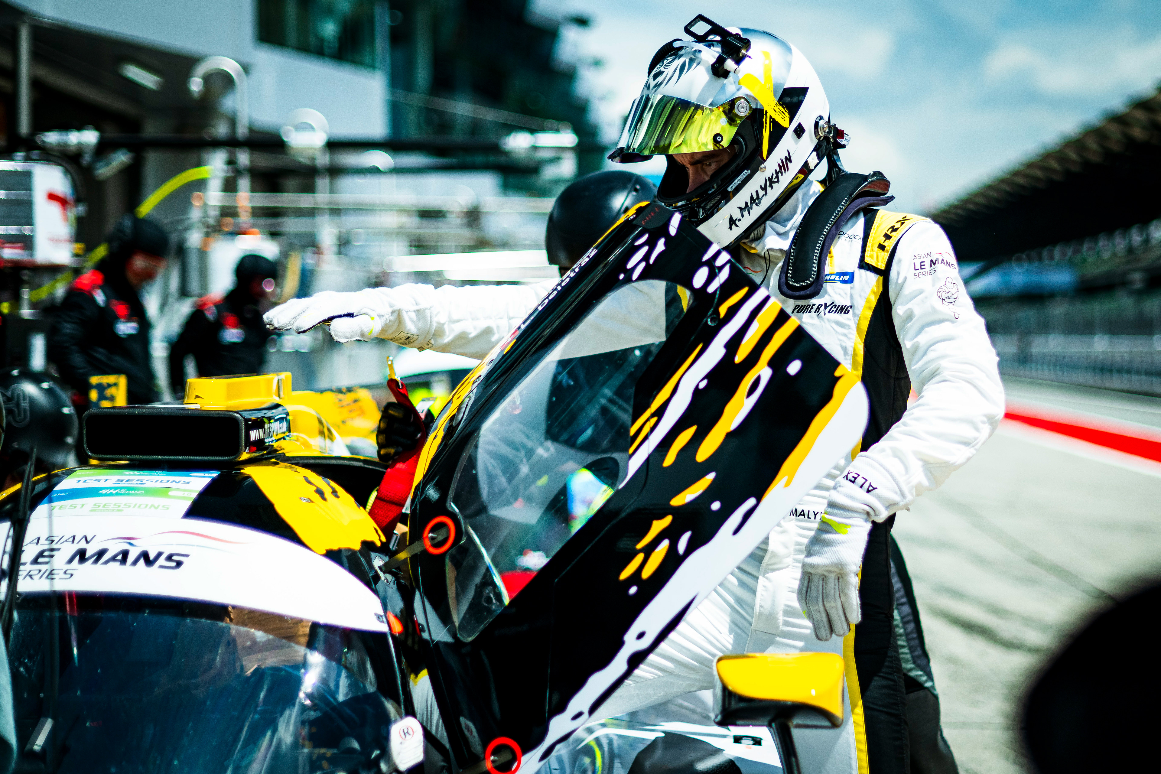 #91 Pure Rxcing Oreca 07 - Gibson: Aliaksandr Malykhin