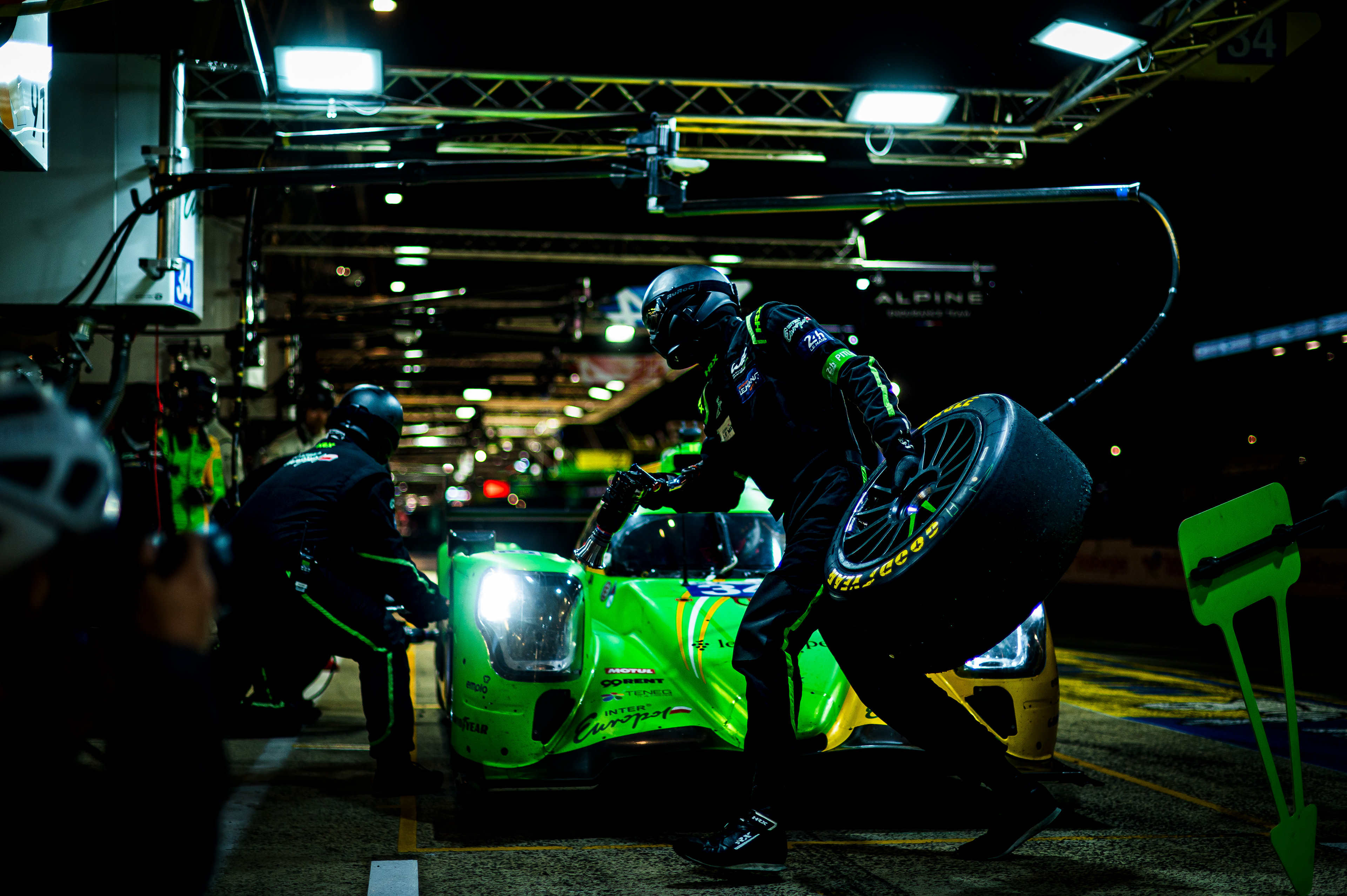 #34 Inter Europol Competition Oreca 07 Gibson: Jakub Smiechowski, Vladislav Lomko, Clement Novalak