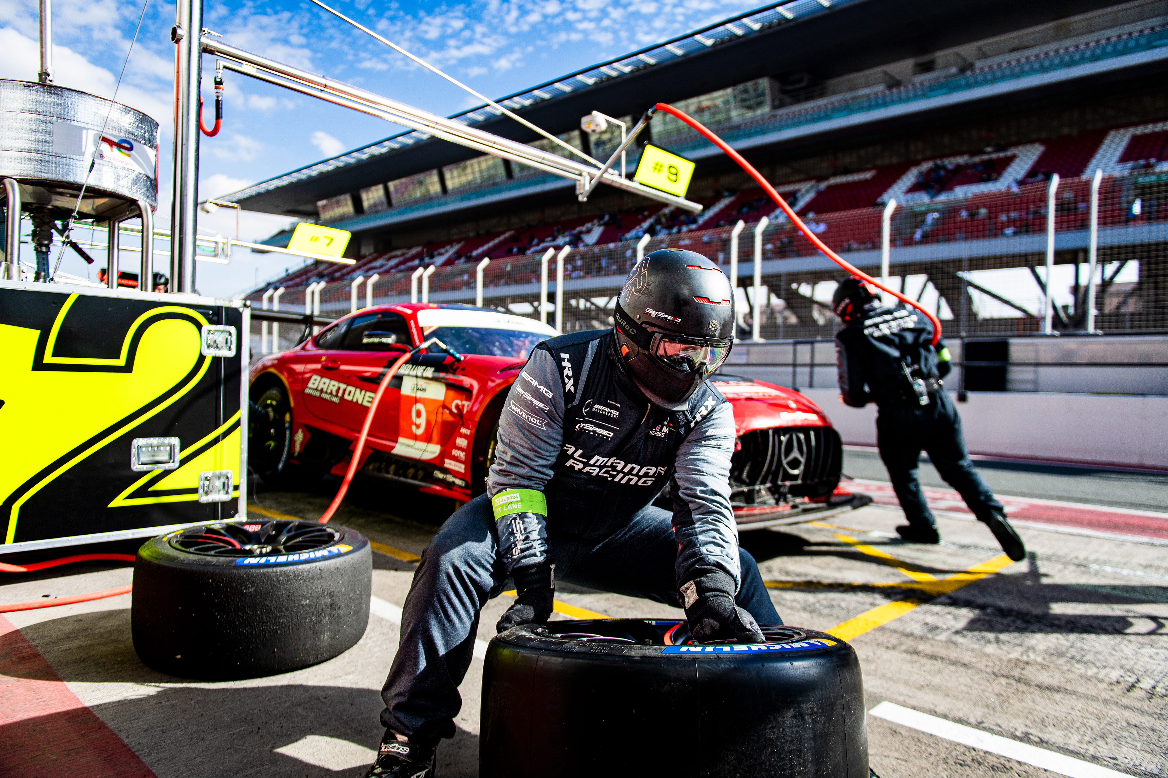 #9 GETSPEED Mercedes-AMG GT3 EVO of Anthony Bartone, Aaron Walker, Martin Konrad