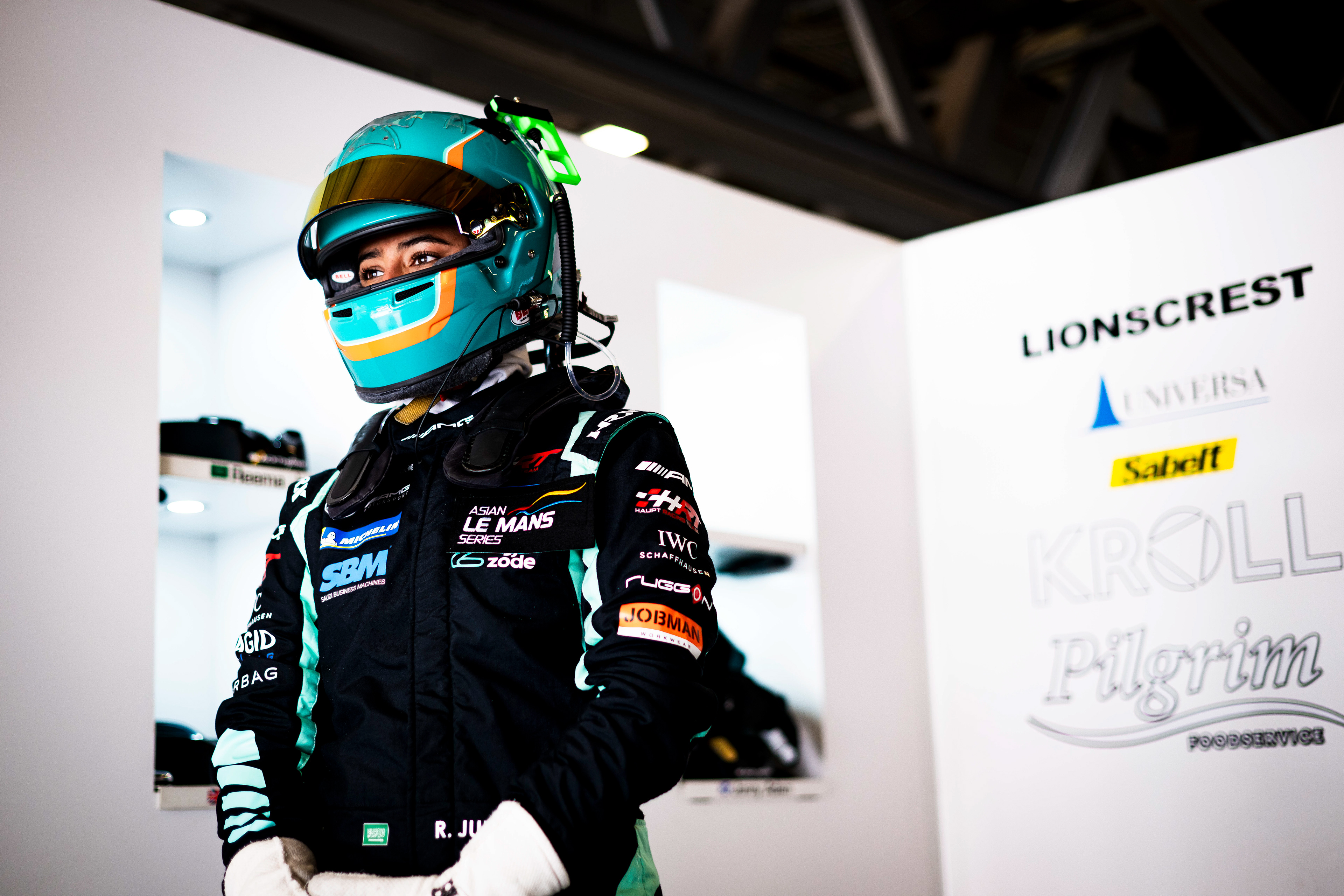 #19 Blackthorn Aston Martin Vantage AMR GT3: Reema Juffali © 2024-2025 Shameem Fahath