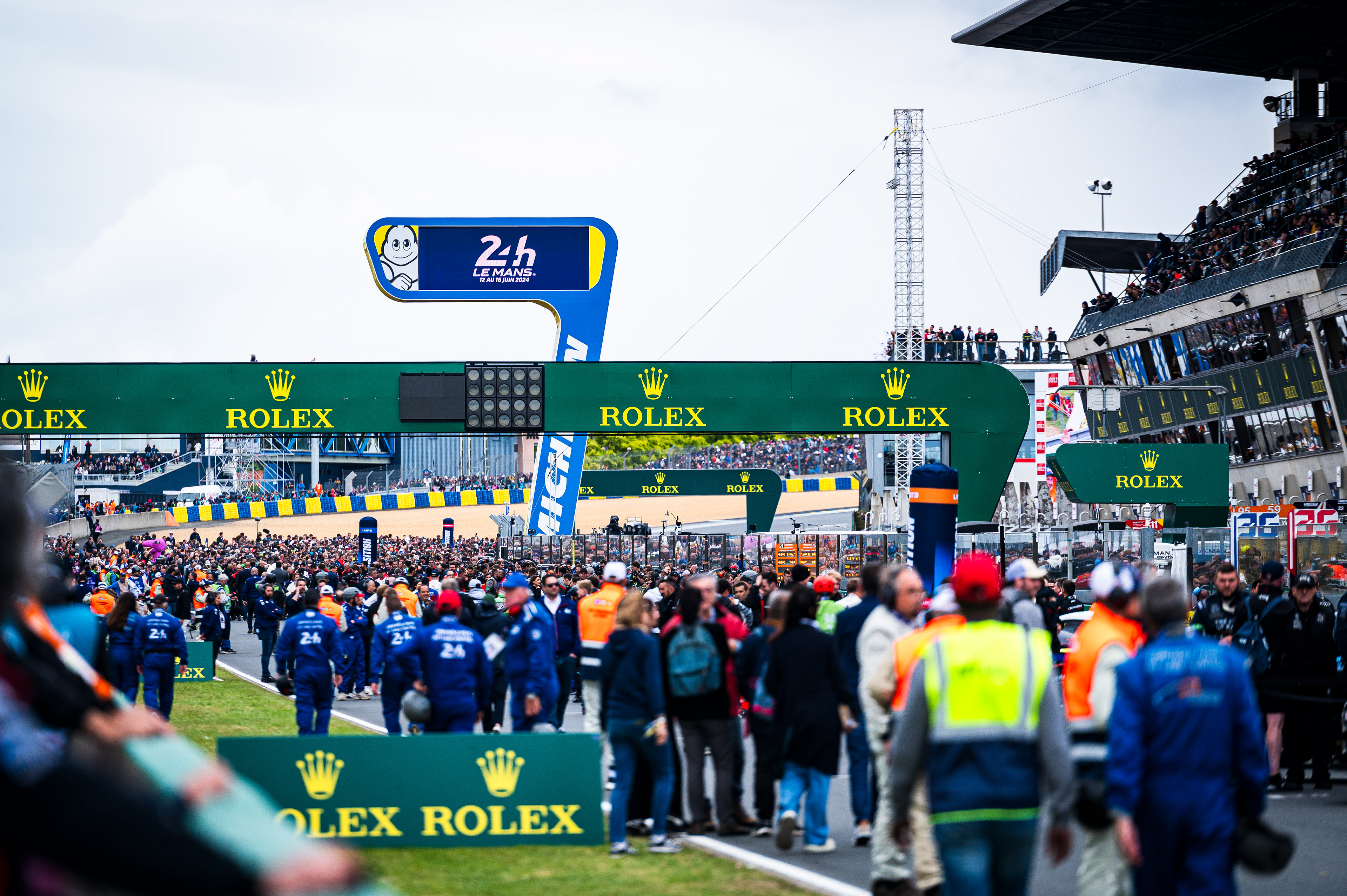 Le Mans Pre-race Grid