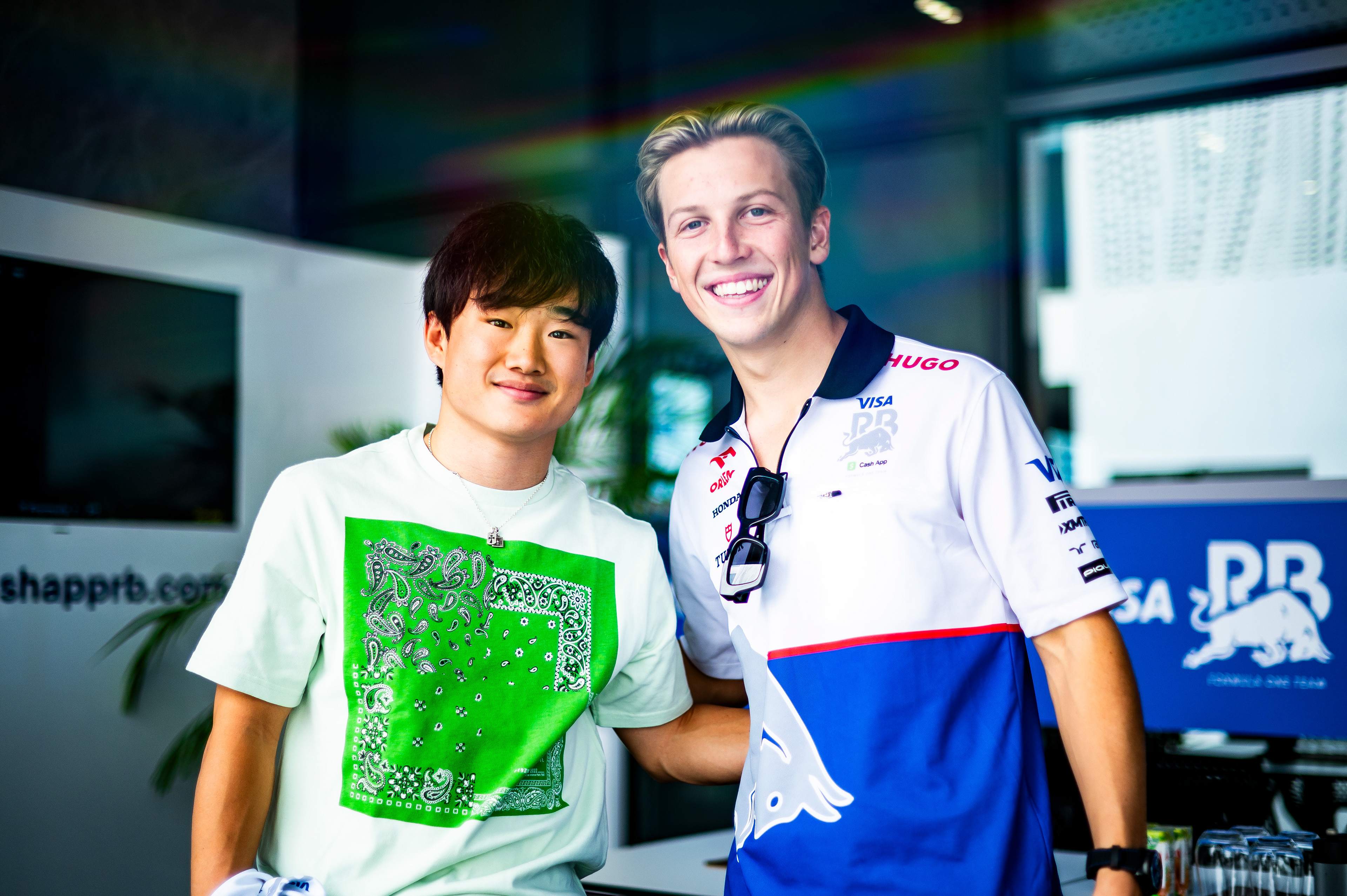 Yuki Tsunoda + Liam Lawson