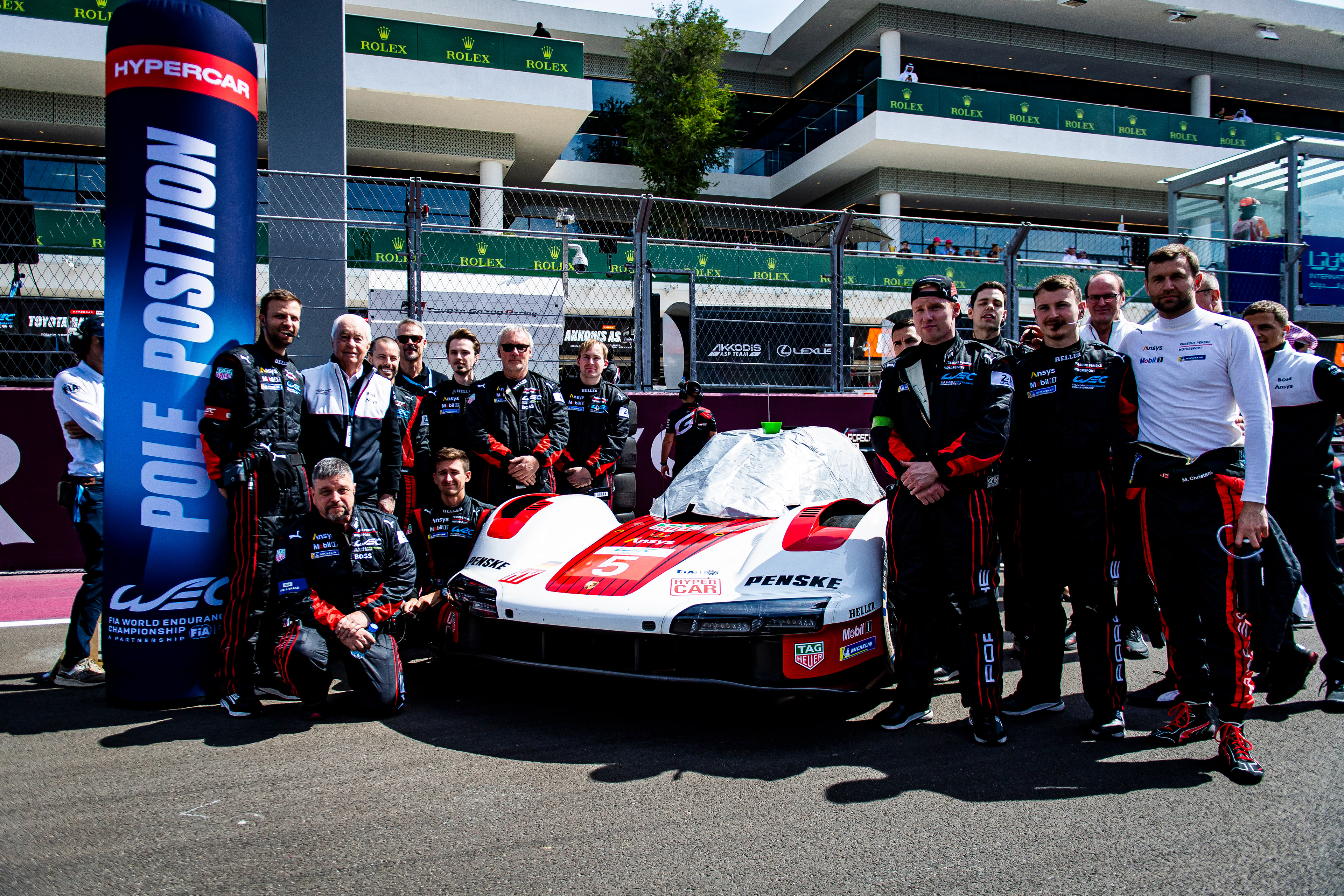Pole - #5 PORSCHE PENSKE MOTORSPORT DEU M Porsche 963 of Matt Campbell, Michael Christensen, Frédéric Makowiecki 