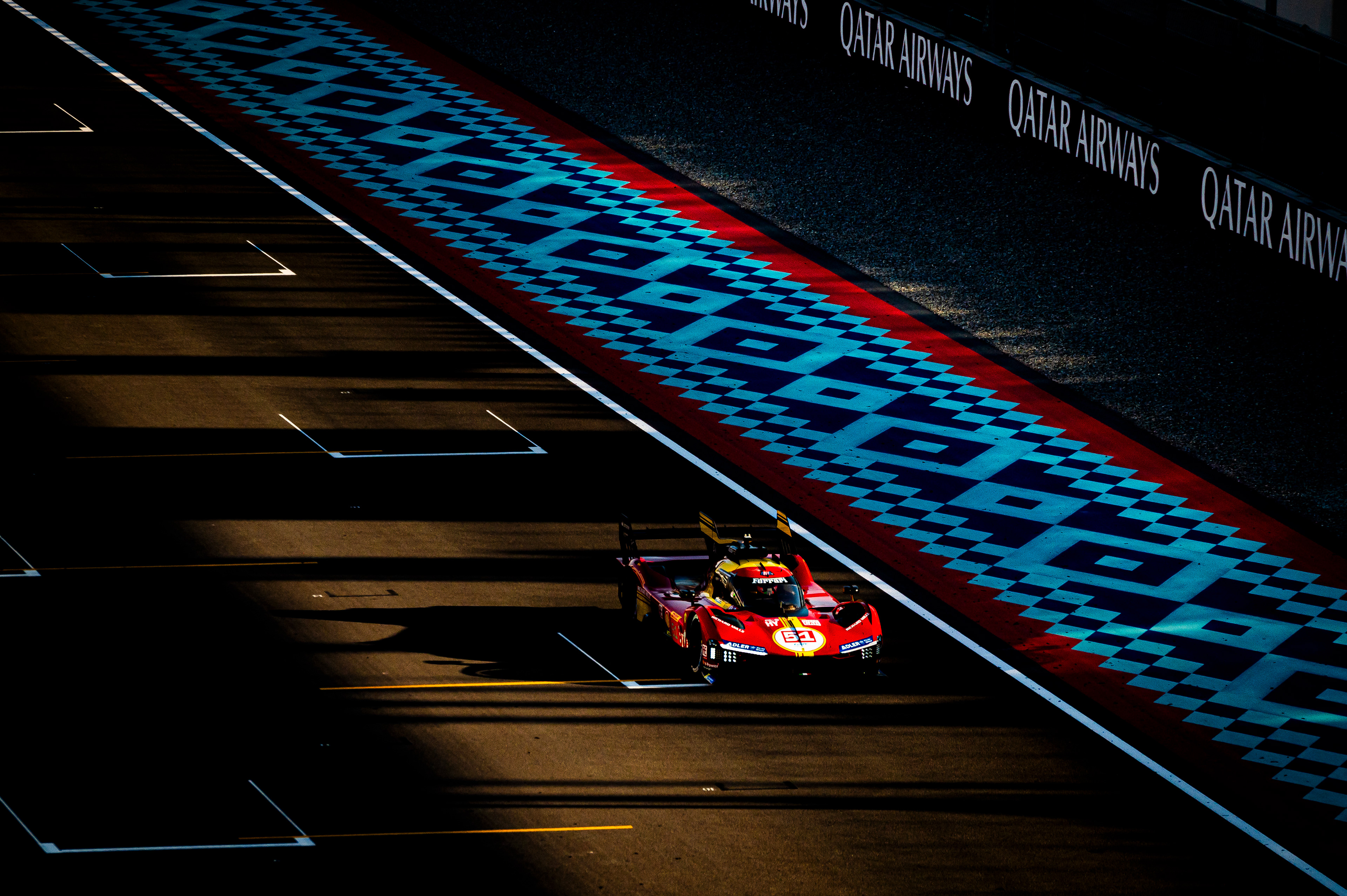 #51 FERRARI AF CORSE ITA M Ferrari 499P  of Alessandro Pier Guidi, James Calado, Antonio Giovinazzi 