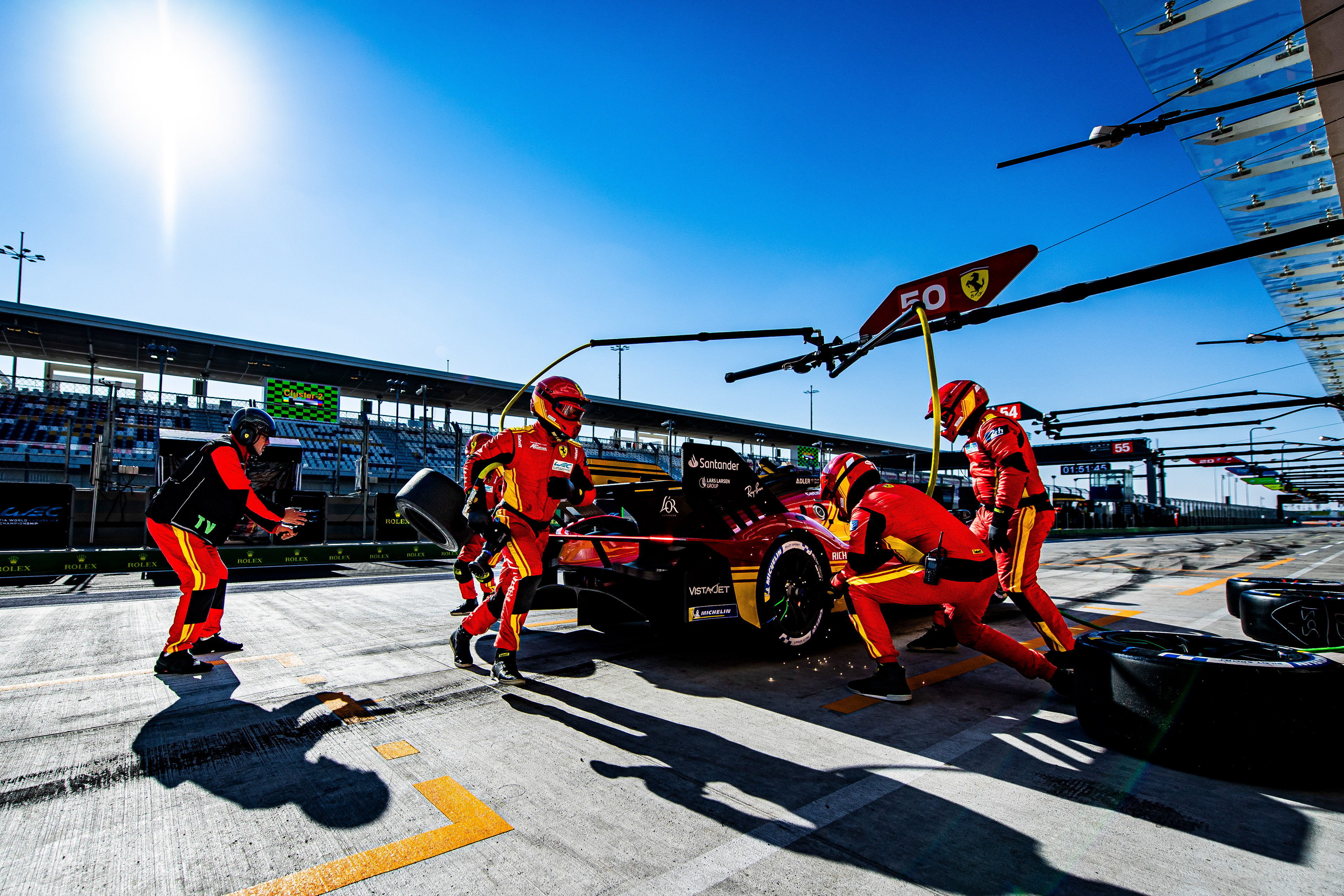 #50 FERRARI AF CORSE ITA M Ferrari 499P  of Antonio Fuoco, Miguel Molina, Nicklas Nielsen 
