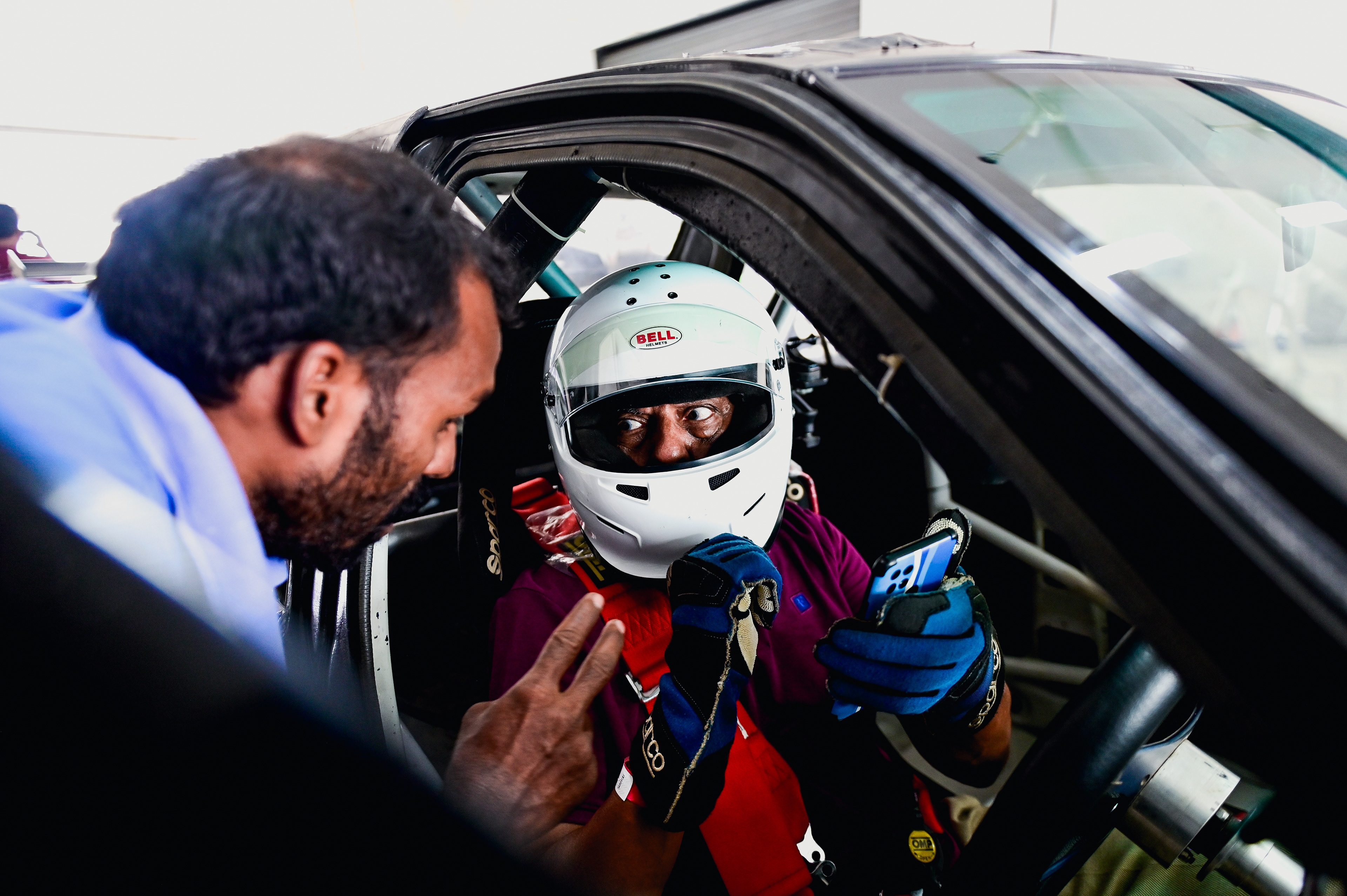 Veteran racer Vidhyaprakash