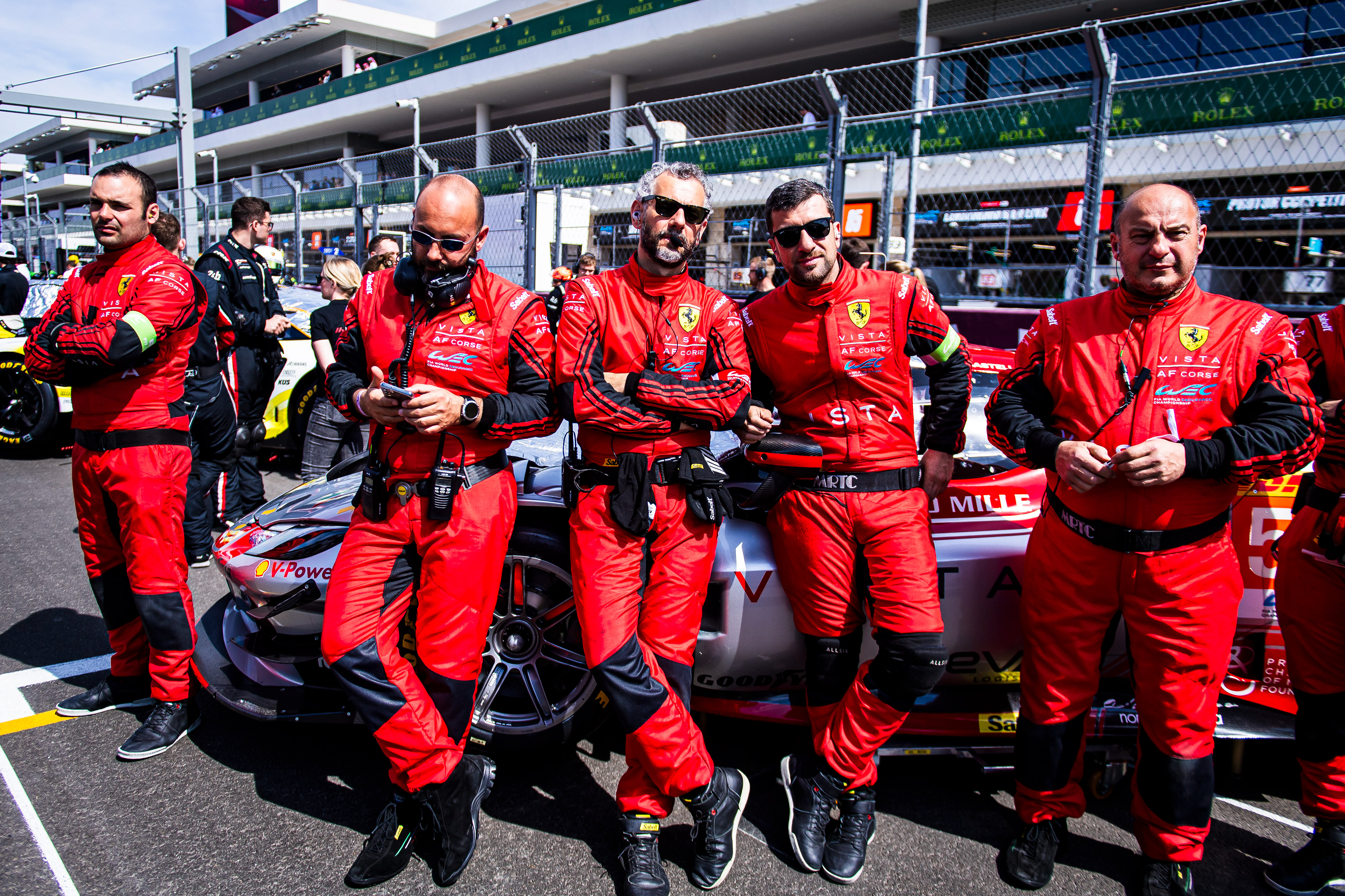 #55 VISTA AF CORSE  ITA G Ferrari 296 LMGT3 of François Heriau, Simon Mann, Alessio Rovera 