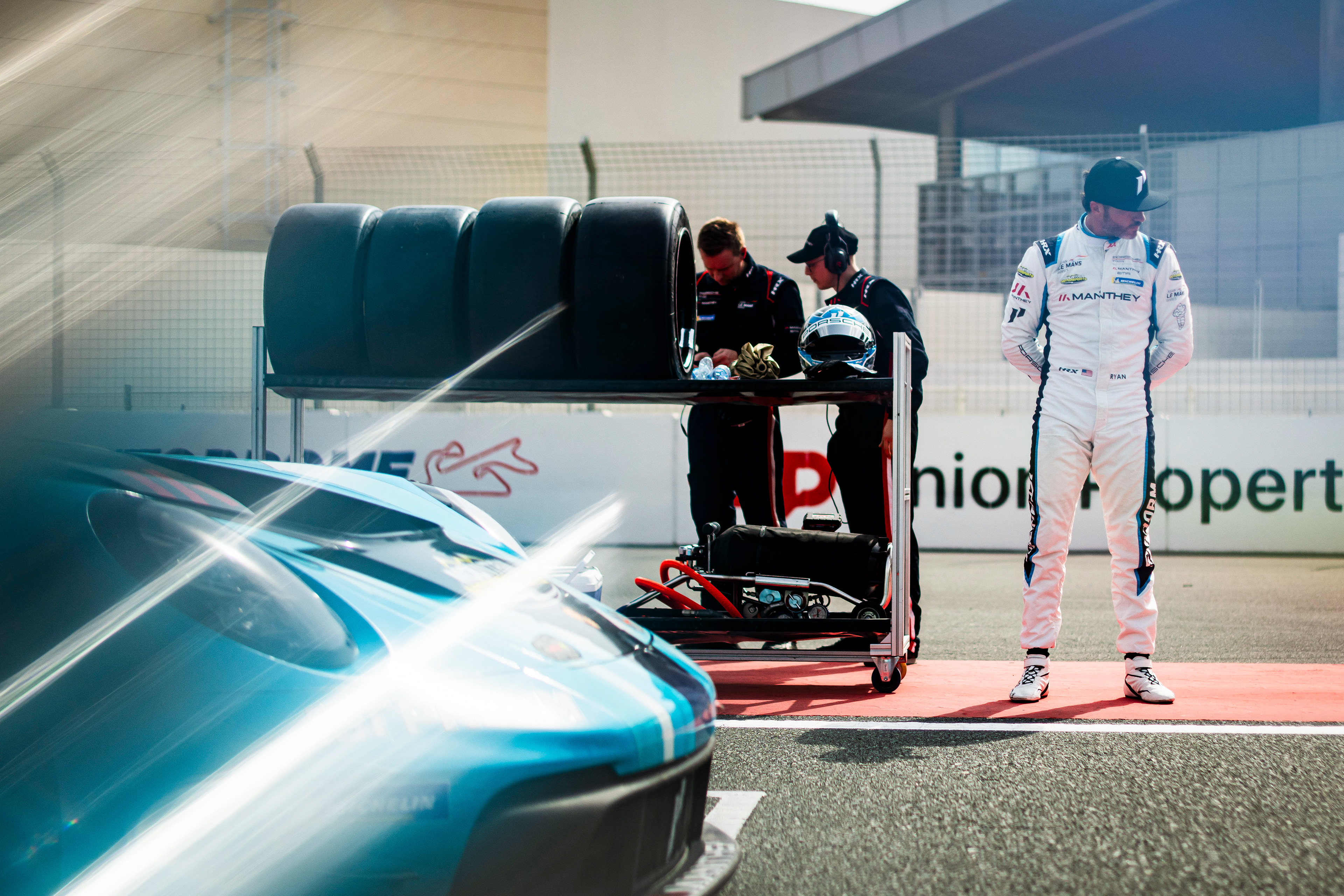 #92 Manthey EMA Porsche 911 GT3 R: Ryan Hardwick, Riccardo Pera, Richard Lietz © 2024-2025 Shameem Fahath