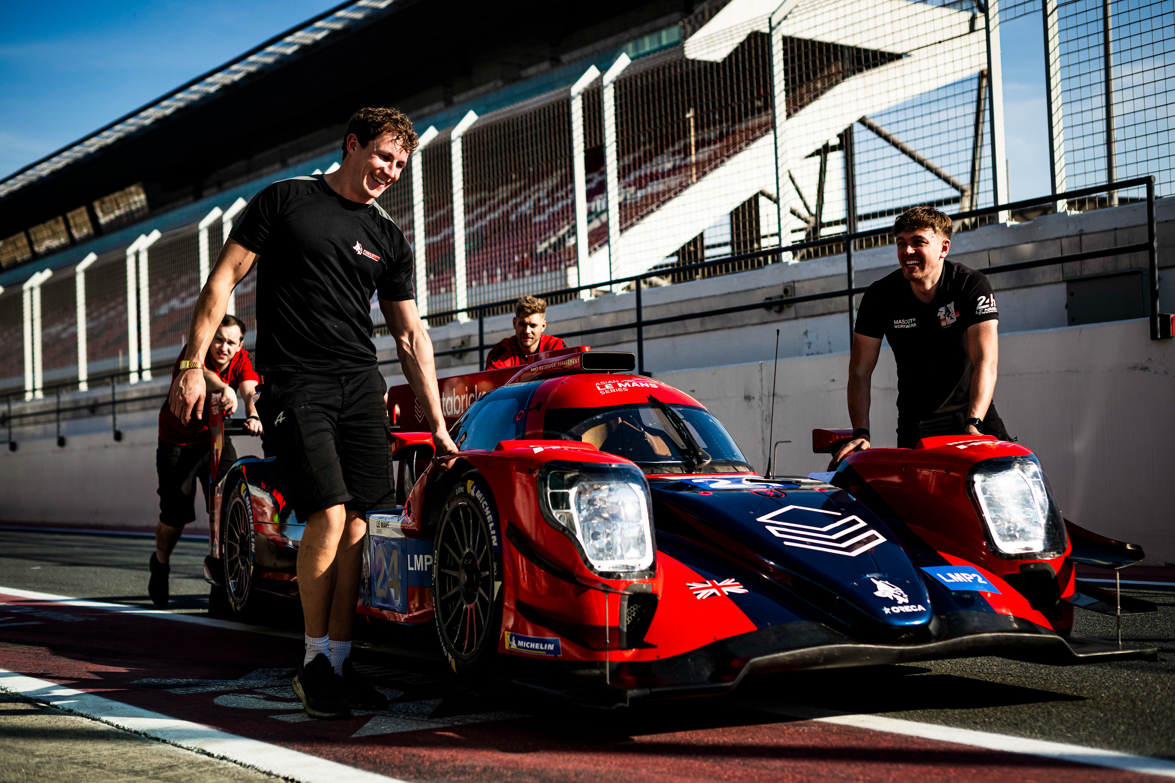 #24 Nielsen Racing Oreca 07 - Gibson: Naveen Rao, Matthew Bell, Nicky Catsburg © 2024-2025 Shameem Fahath