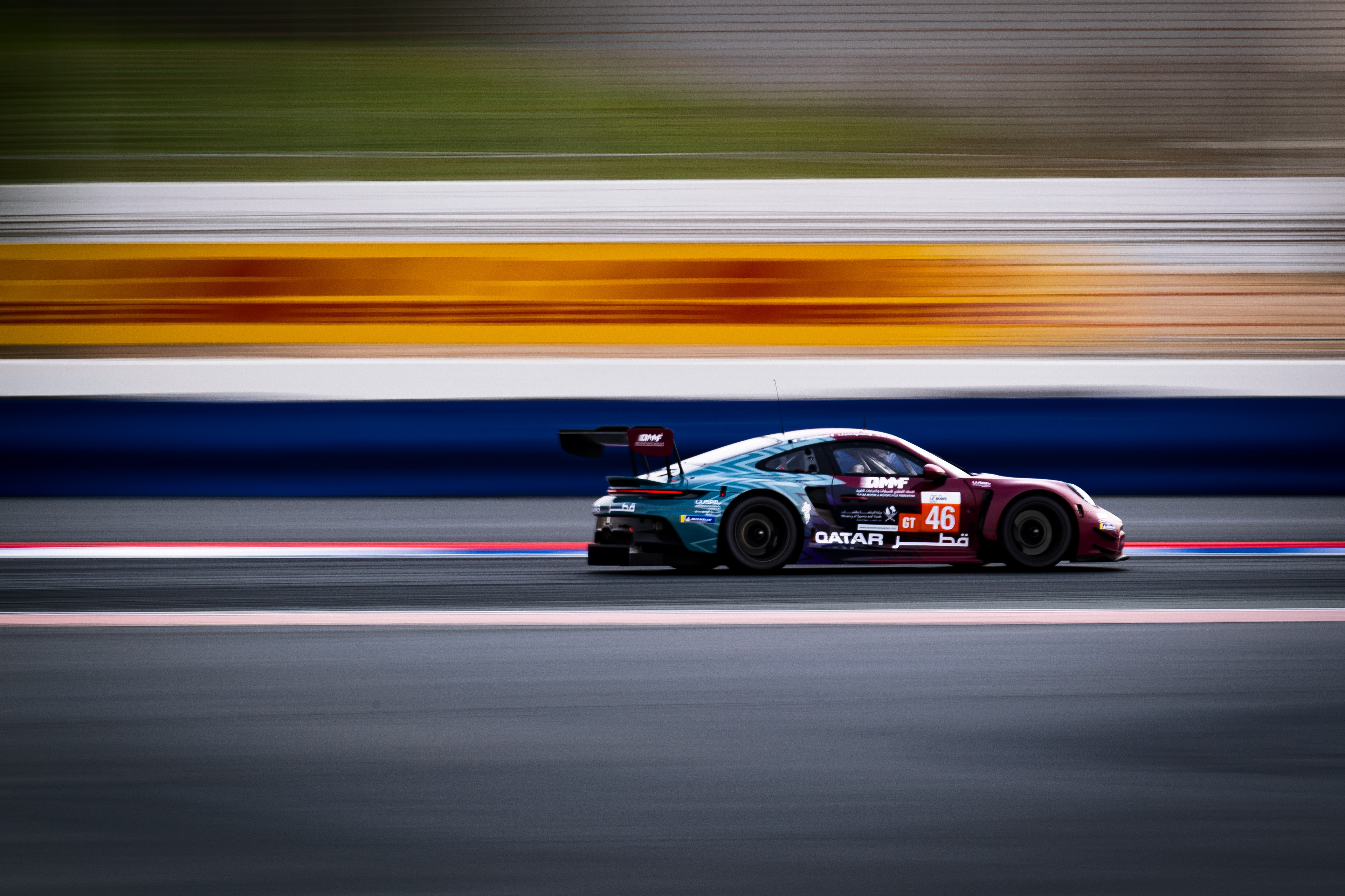 #46 QMMF by Herbeth Porsche 911 GT3 R: 	Ibrahim Al-Abdulghani, Abdulla Al-Khelaifi, Ghanim Al Ali © 2024-2025 Shameem Fahath