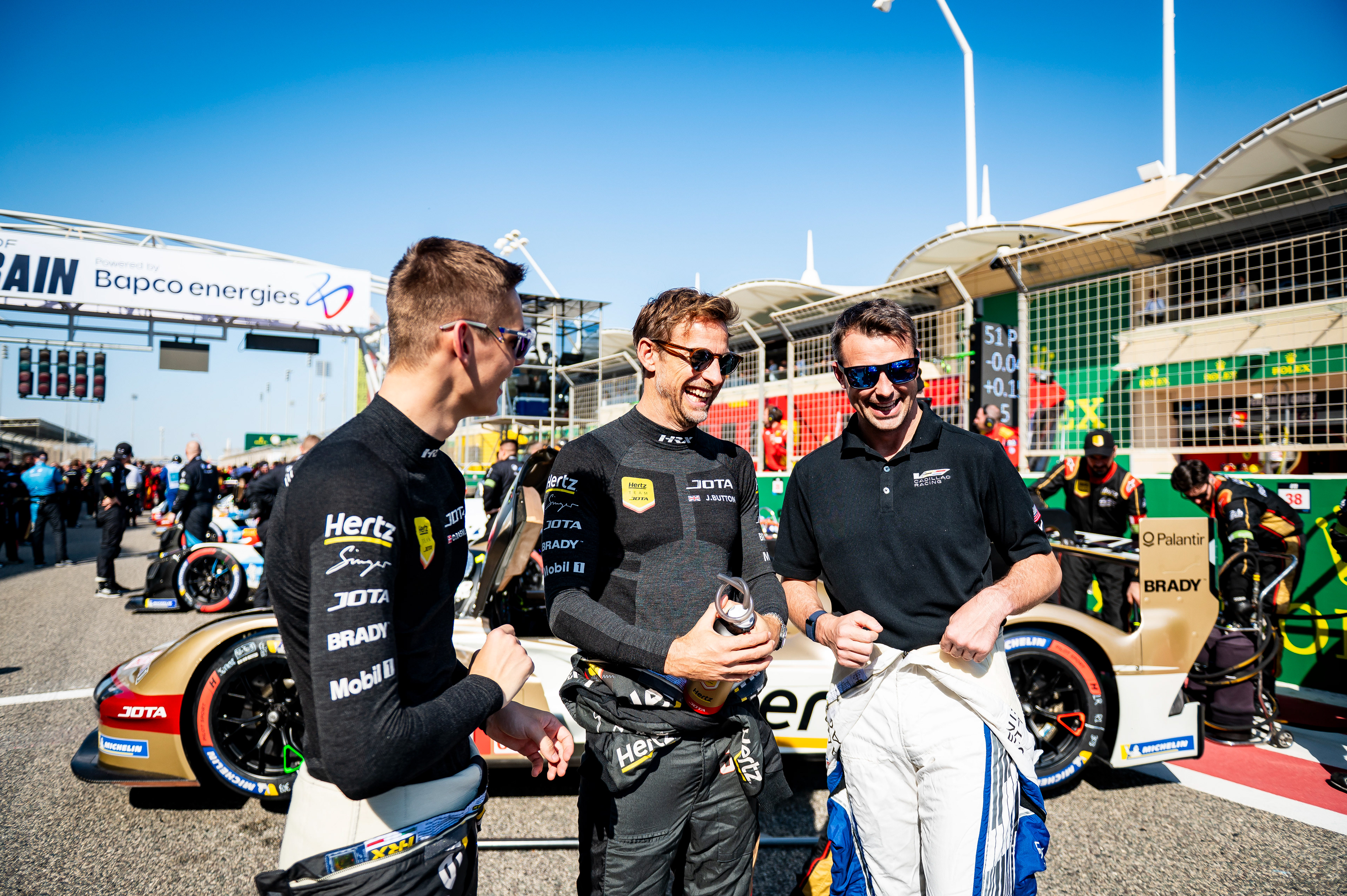 #38 Hertz Team Jota Porsche 963: Jenson Button, Philip Hanson, Oliver Rasmussen