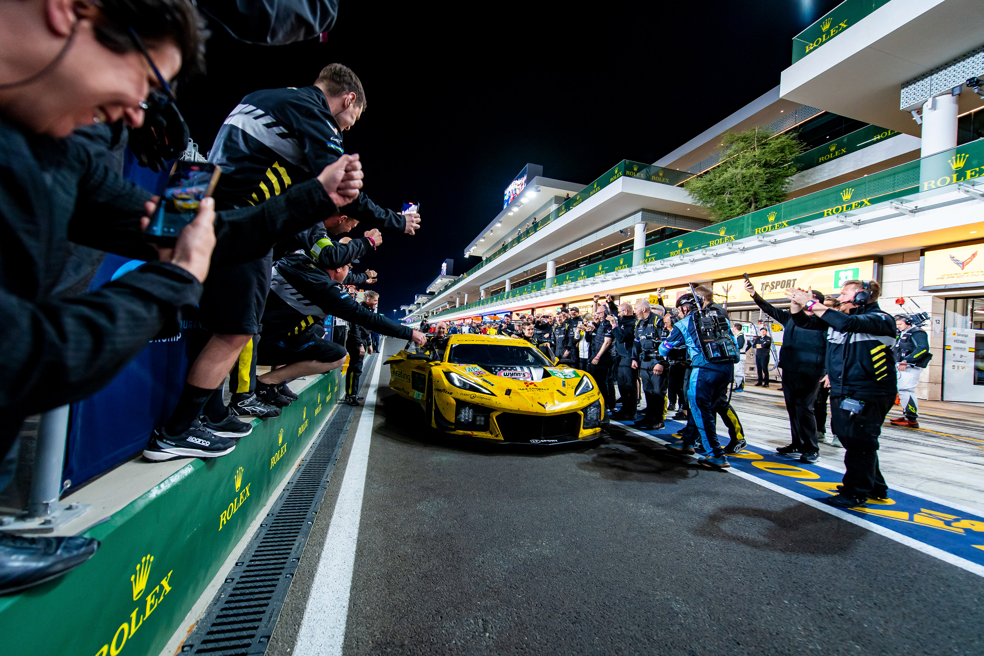 #33 TF Sport Corvette Z06 LMGT3.R: Ben Keating, Jonny Edgar, Daniel Juncadella © 2024-2025 Shameem Fahath