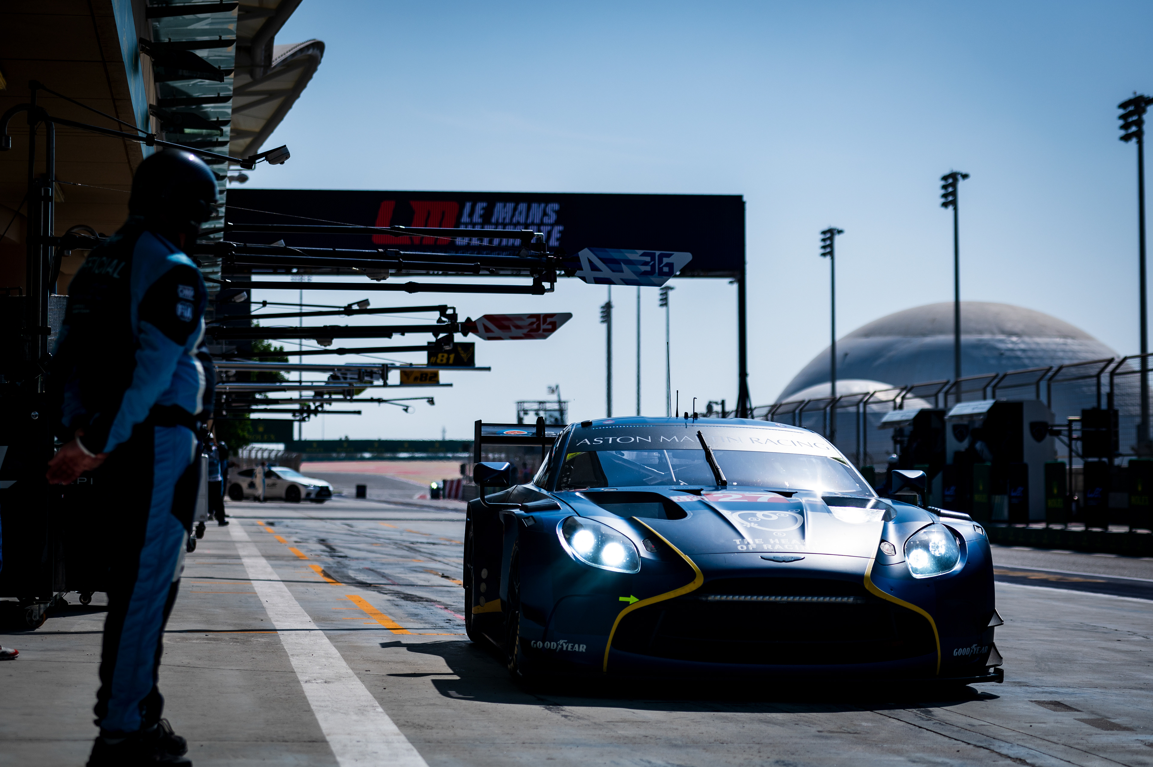 #27 Heart of Racing Team Aston Martin Vantage AMR LMGT3: Ian James, Daniel Mancinelli, Alex Riberas
