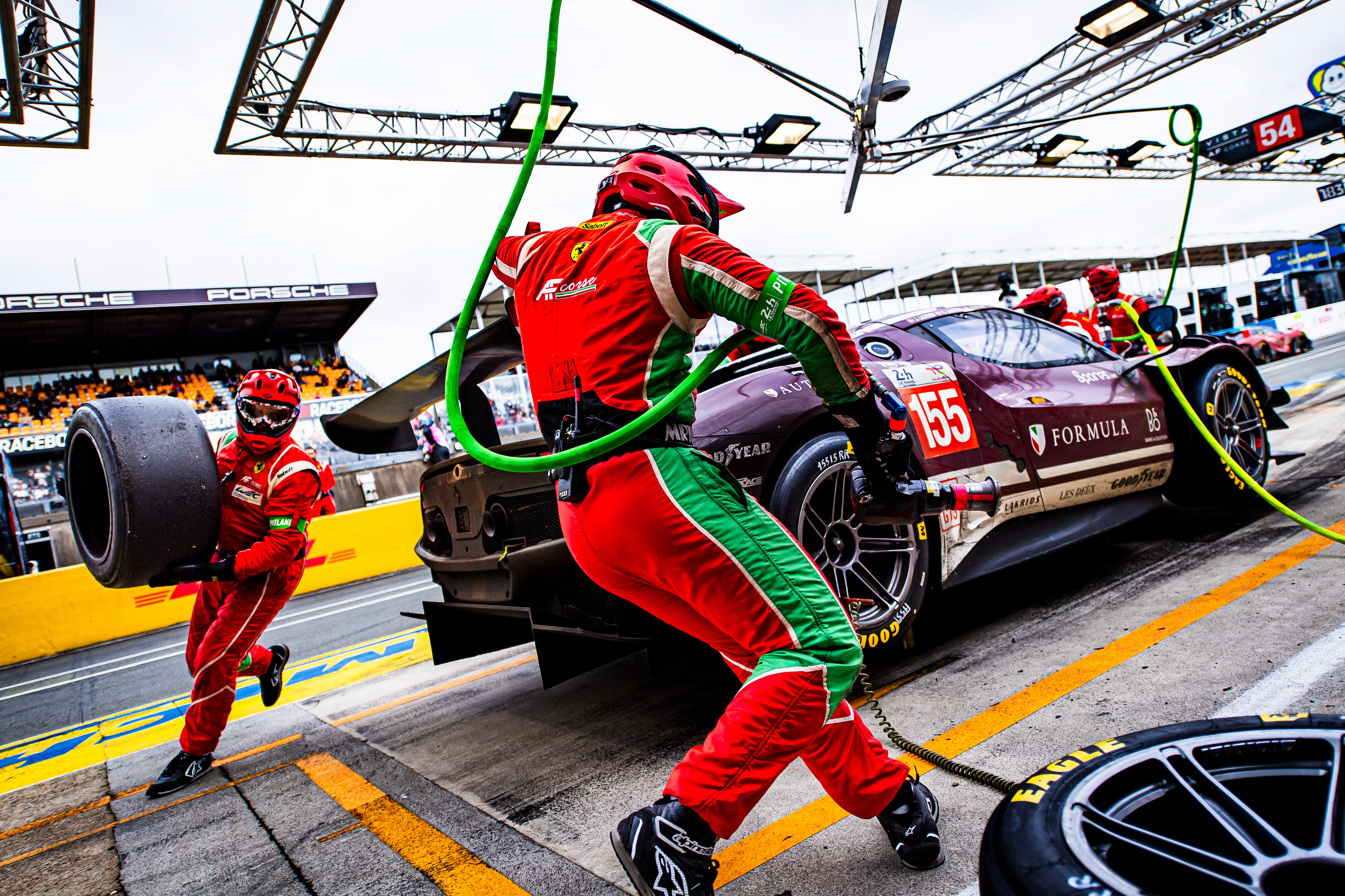 #155 Spirit: Race Ferrari 296 LMGT3: Johnny Laursen, Conrad Laursen, Jordan Taylor