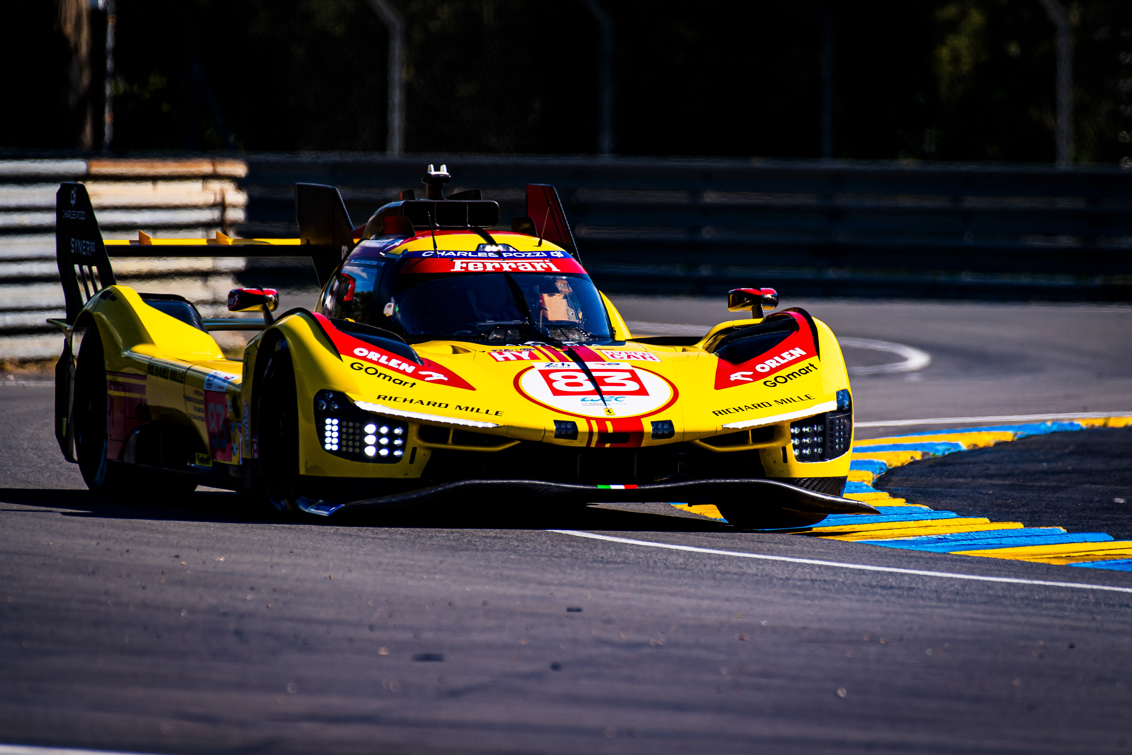 #83 AF Corse Ferrari 499P: Robert Kubica, Robert Shwartzman, Yifei Ye