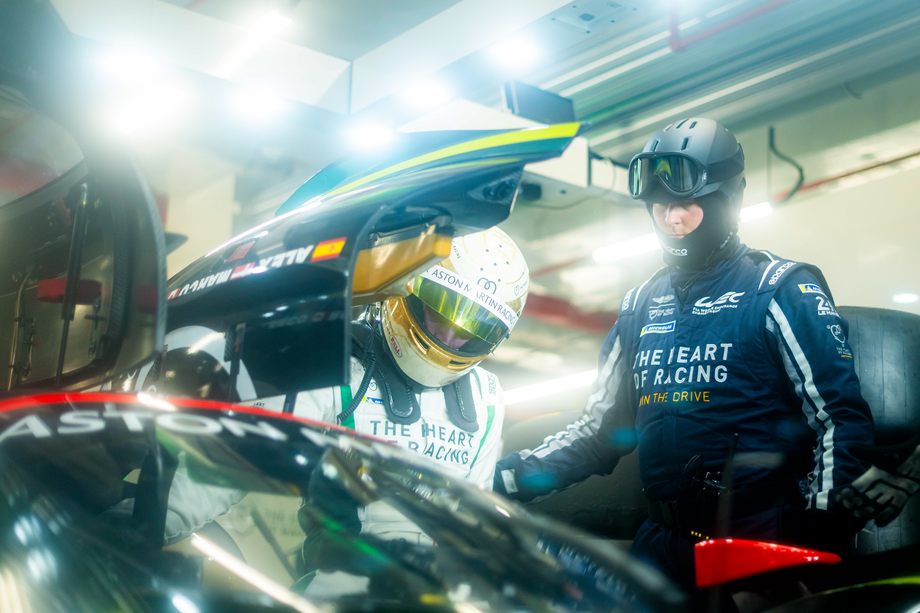 #7 Aston Martin Thor Team Aston Martin Valkyrie: Harry Tincknell, Tom Gamble, Ross Gunn © 2024-2025 Shameem Fahath