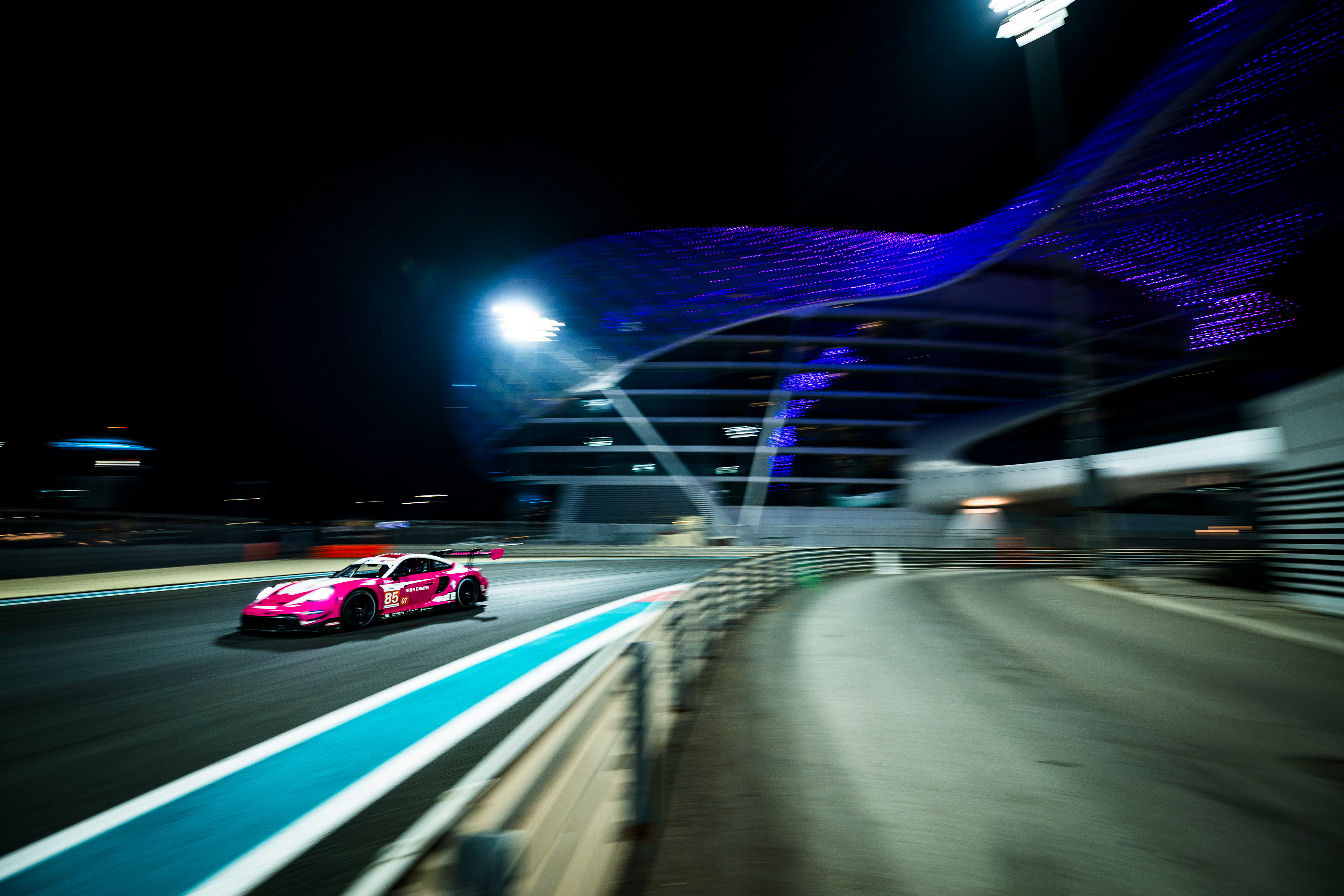 #85 Iron Dames Porsche 911 GT3 R: Celia Martin, Sarah Bovy, Michelle Gatting © 2024-2025 Shameem Fahath