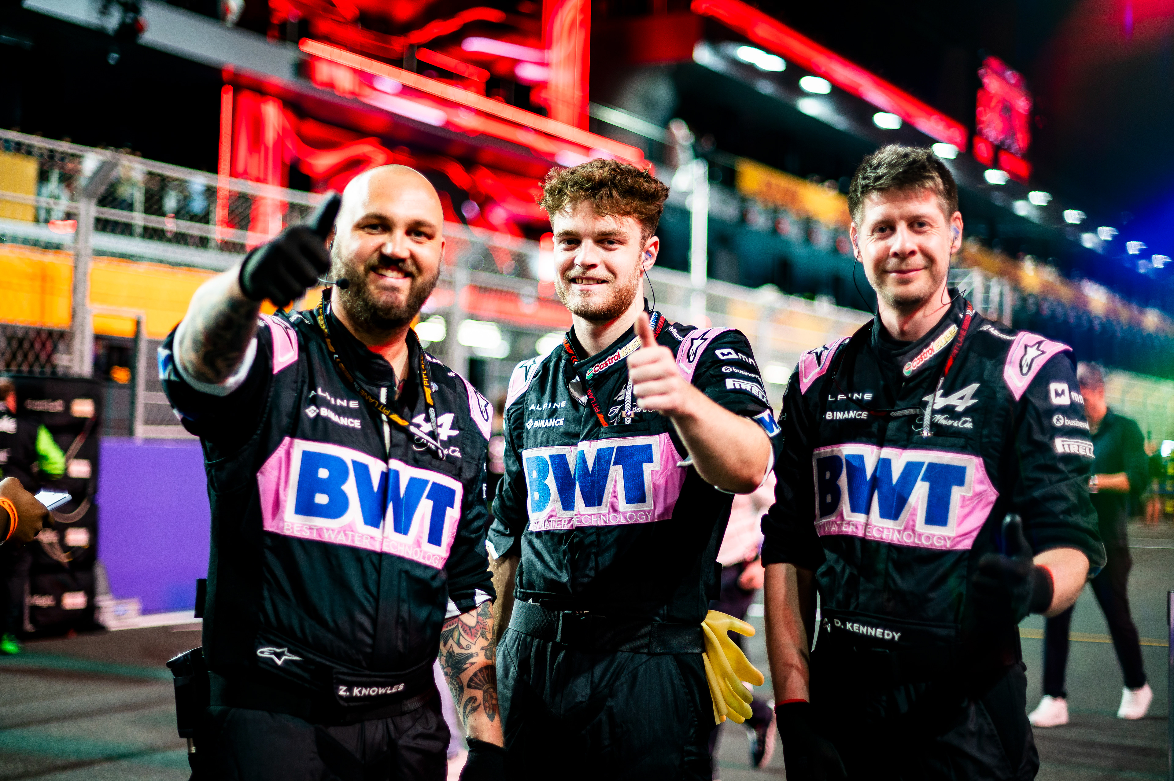 BWT Alpine F1 Team Mechanics