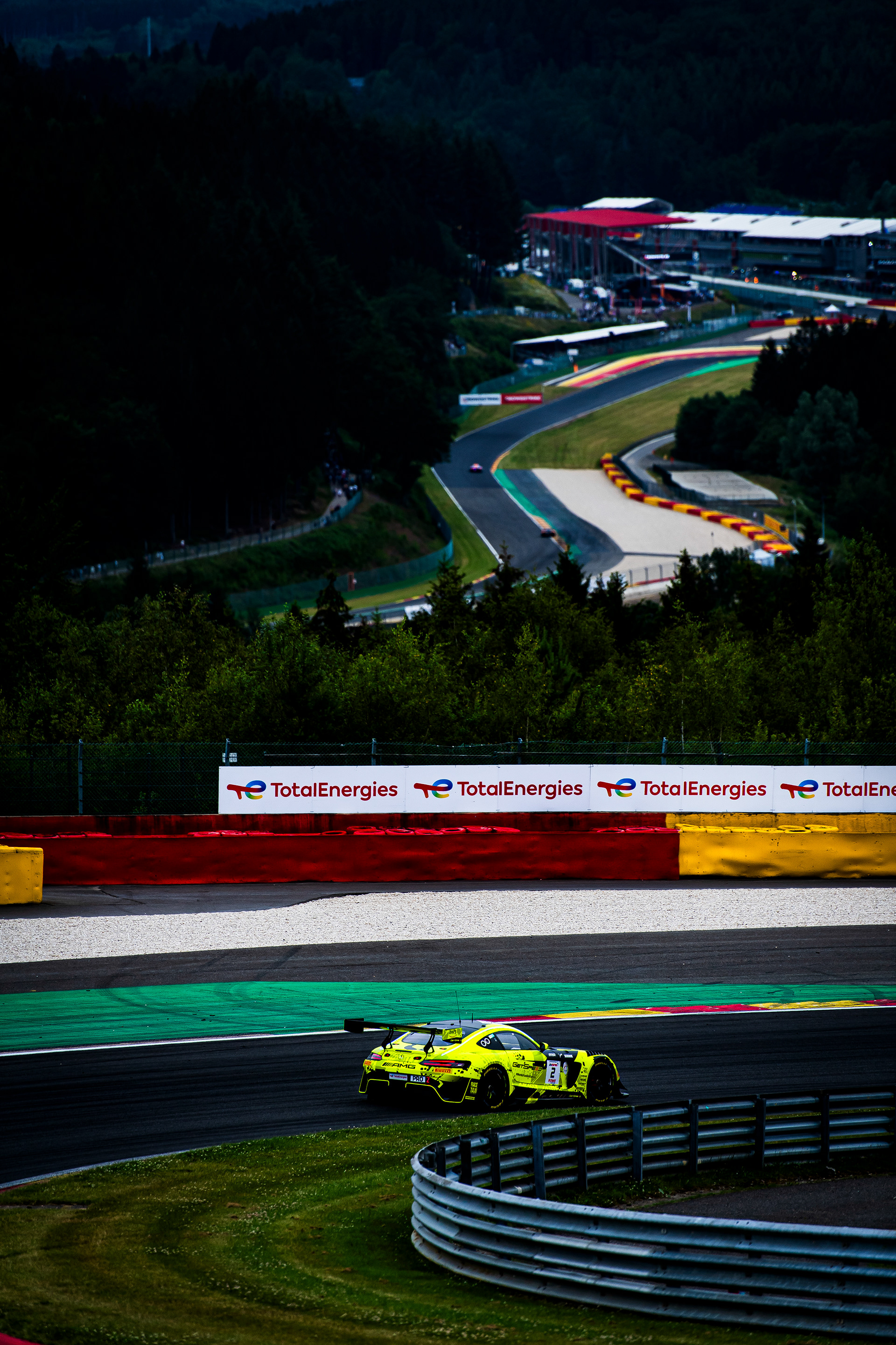 #7 Comtoyou Racing Aston Martin Vantage AMR GT3 EVO: Mattia Drudi, Nicki Thiim, Marco Sorensen