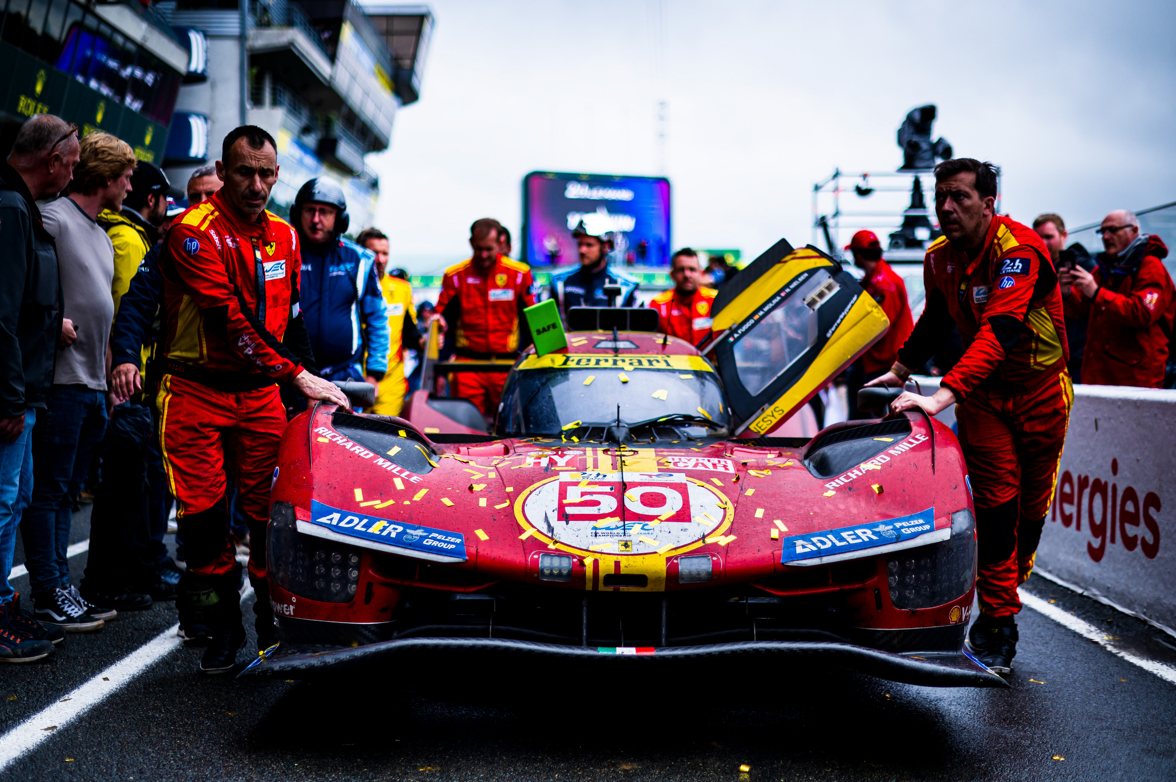 #50 Ferrari AF Corse Ferrari 499P: Antonio Fuoco, Miguel Molina, Nicklas Nielsen