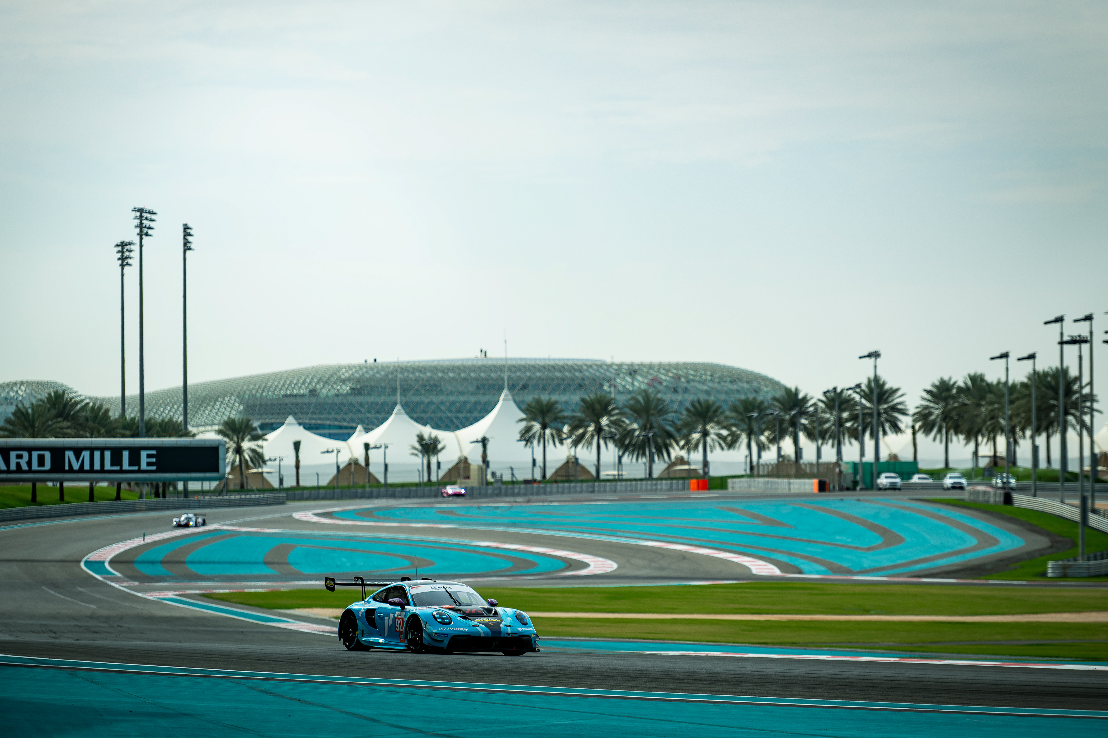#92 Manthey EMA Porsche 911 GT3 R: Ryan Hardwick, Riccardo Pera, Richard Lietz © 2024-2025 Shameem Fahath