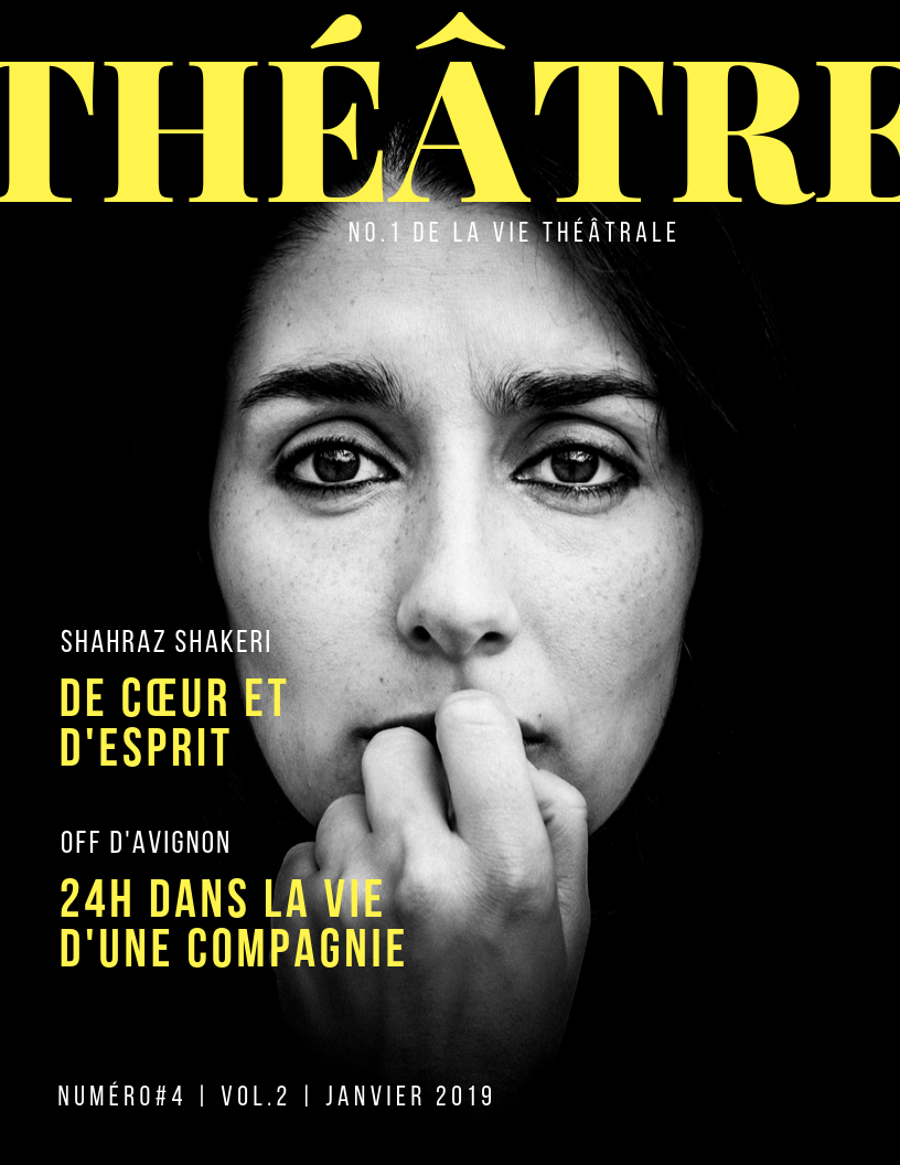 Mise-en-situation dans une couverture de magazine