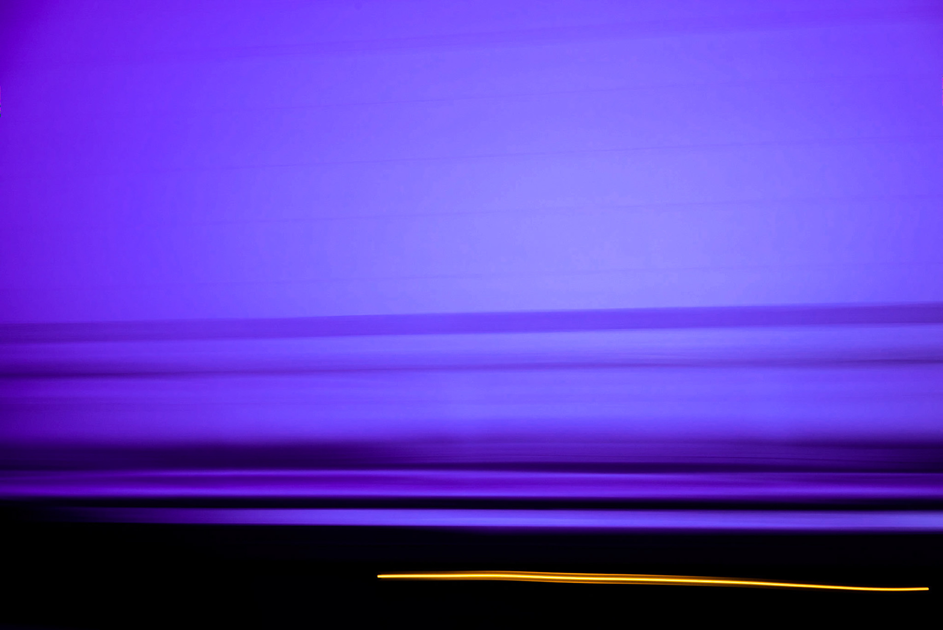 Mauve ligne orange - Série Rays