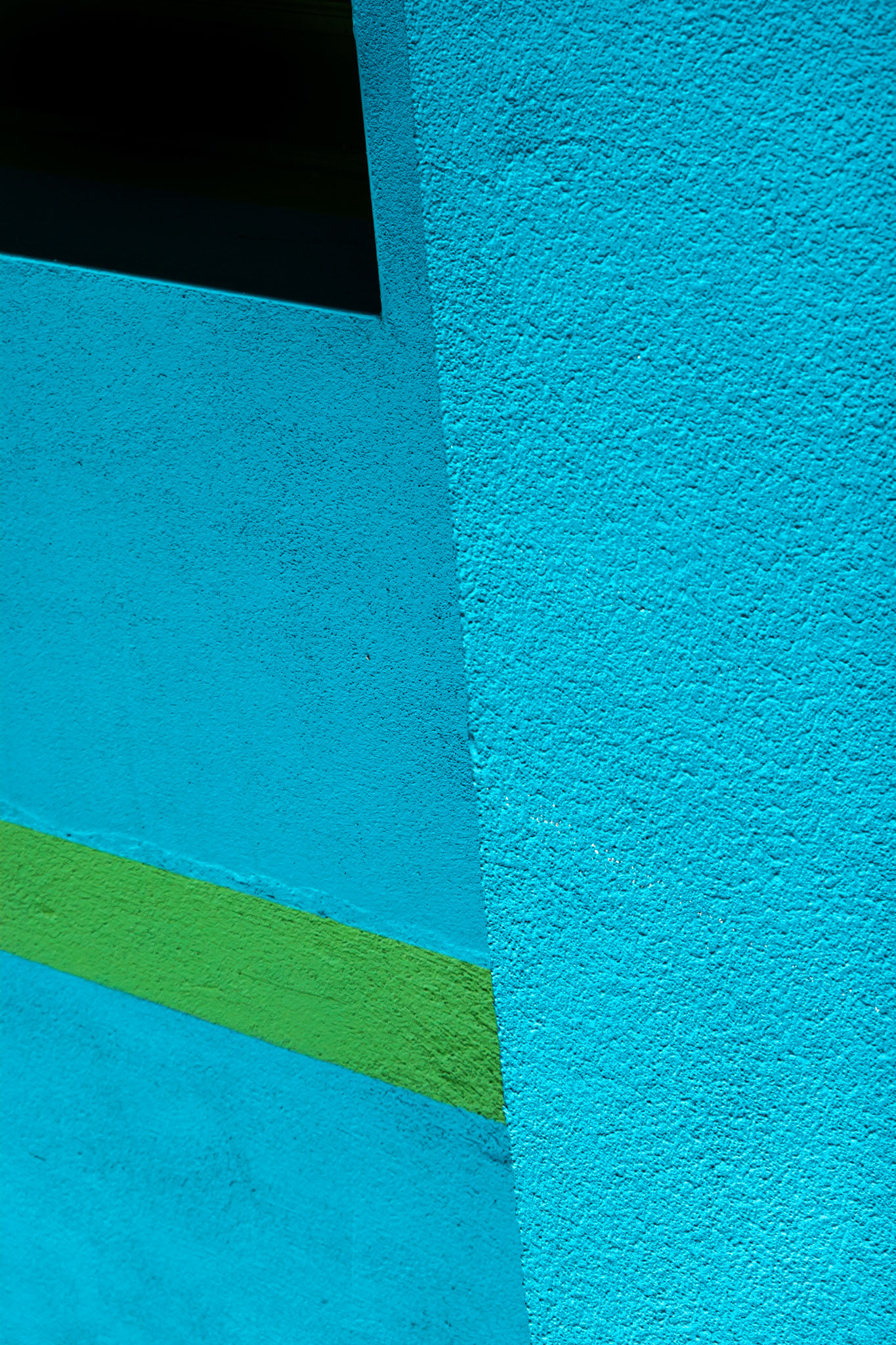 Figure Bleue, Noire et Verte