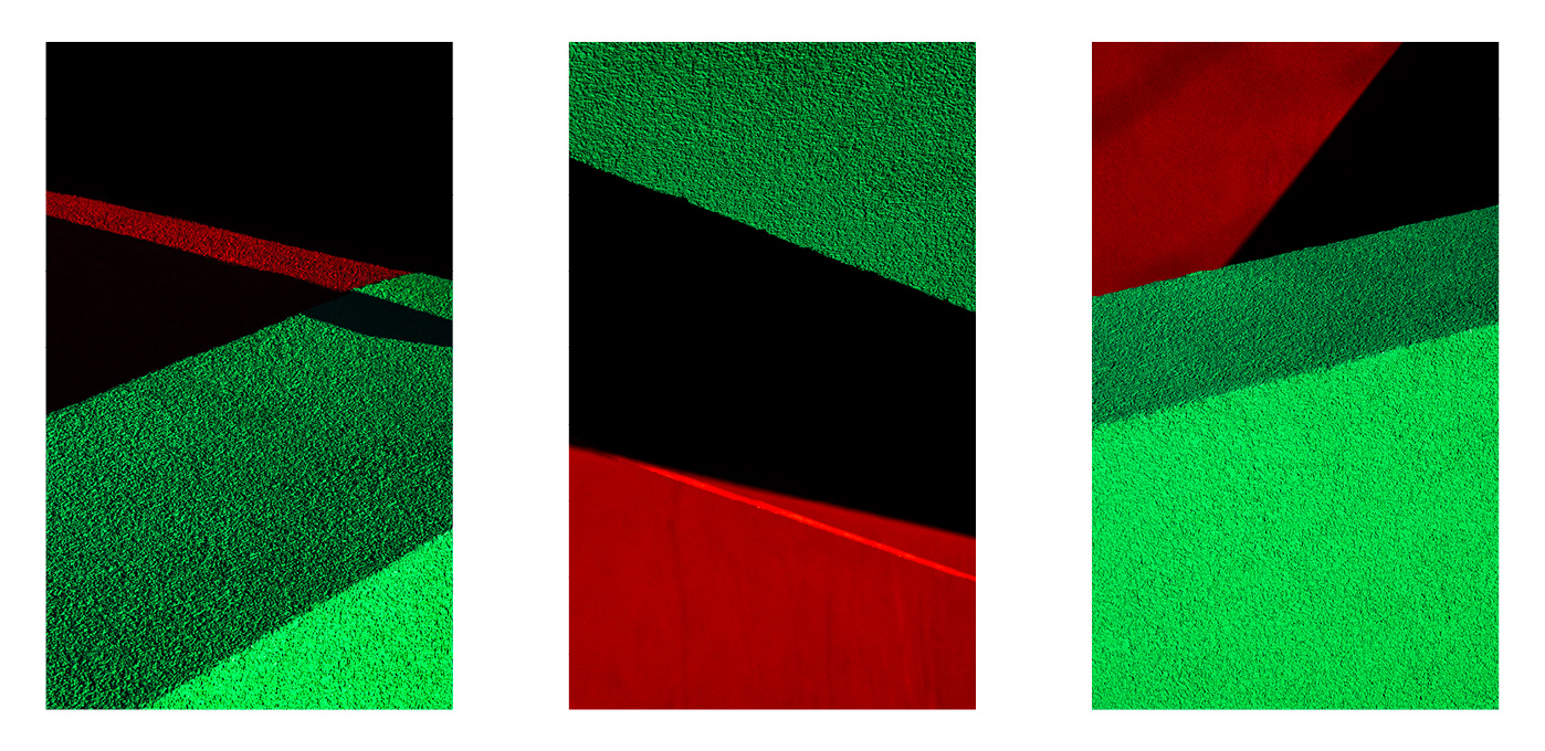 Composition Rouge, Noire et Blanche - Série Compositions et figures