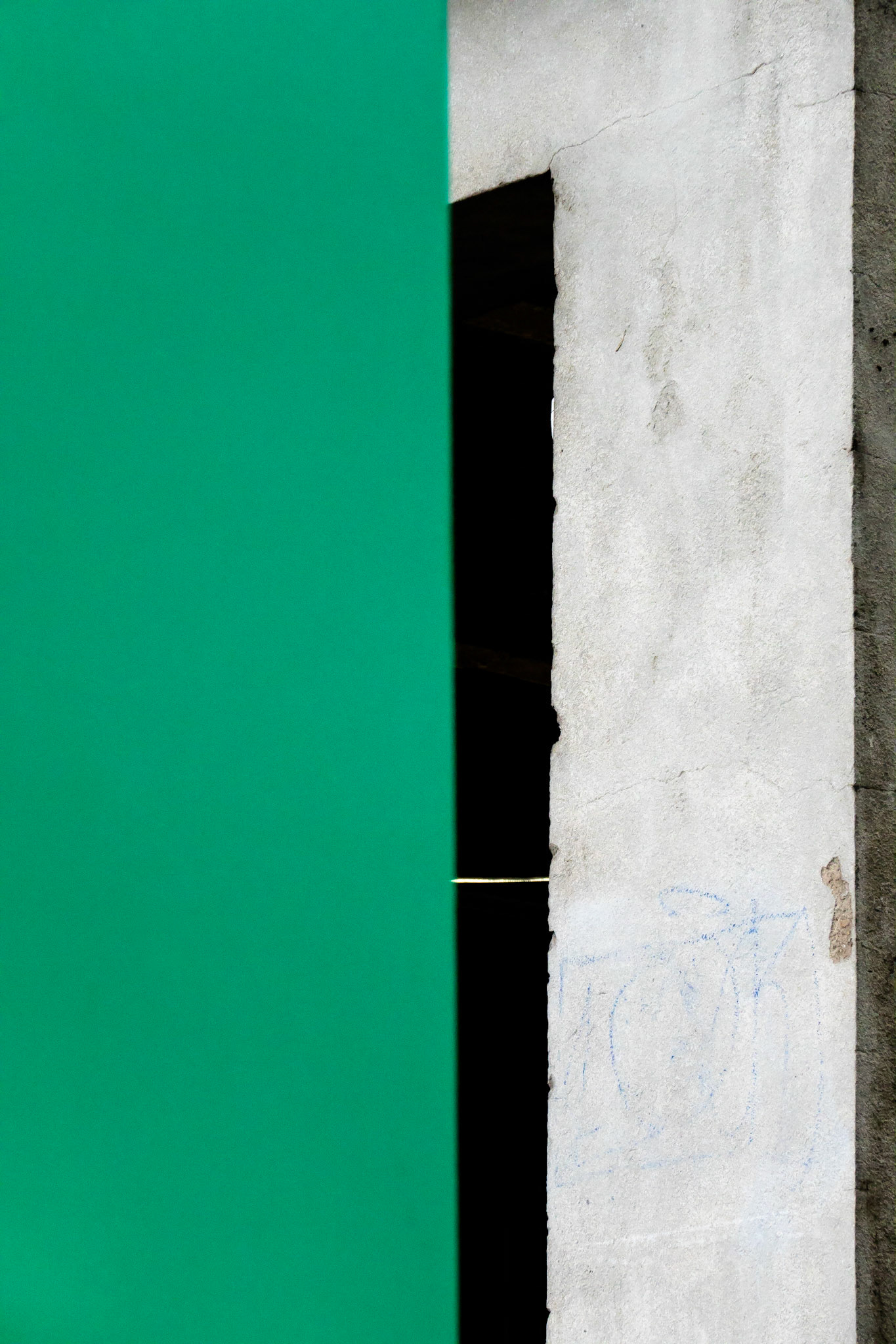 Figure Verte et Grise