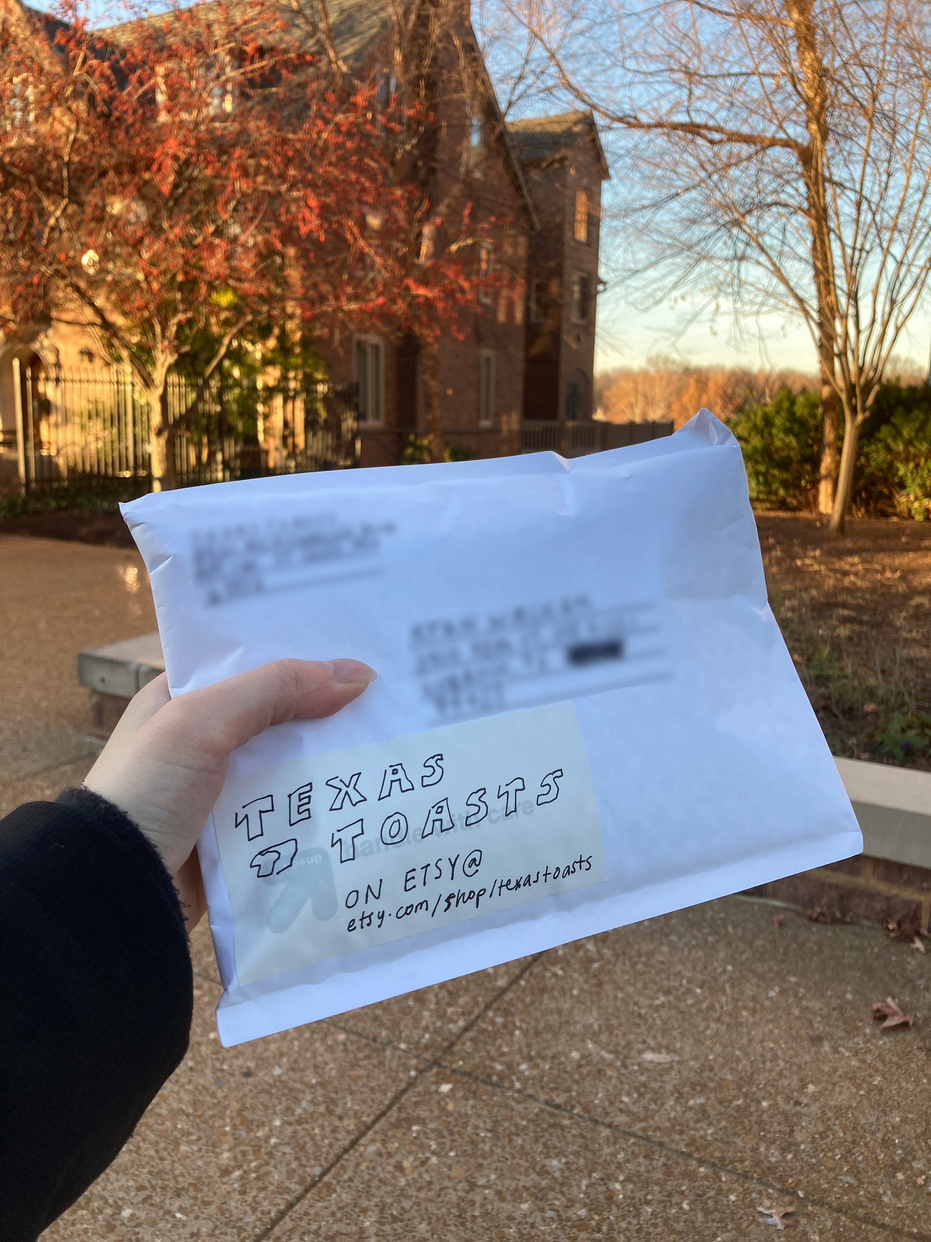 Going to the mailroom!